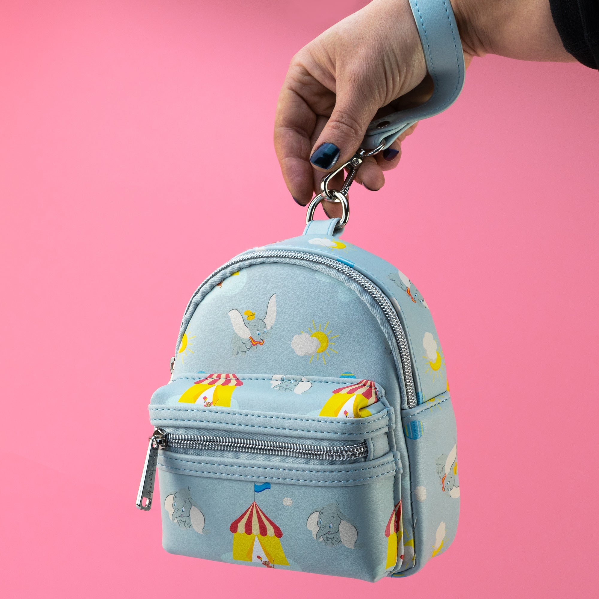 Loungefly x Disney Dumbo Classic Print Wristlet - GeekCore