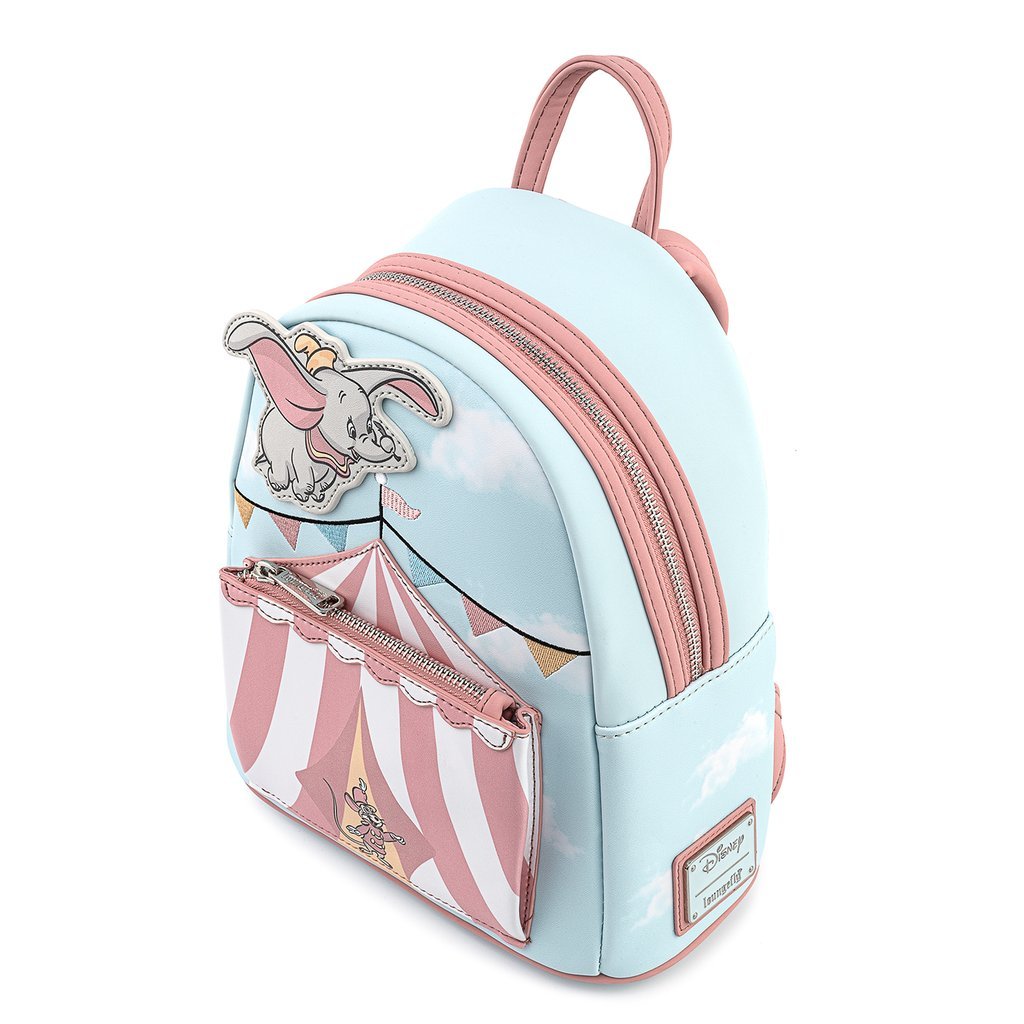 Loungefly x Disney Dumbo Flying Circus Tent Mini Backpack - GeekCore