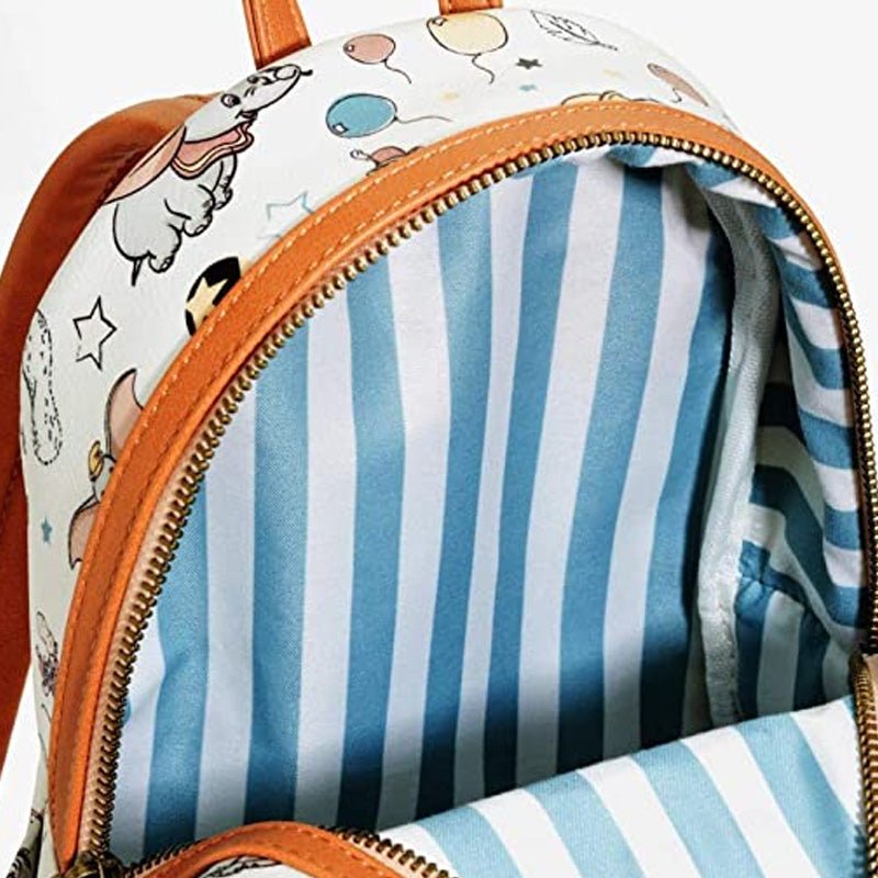 Loungefly x Disney Dumbo Vintage All Over Print Mini Backpack - GeekCore