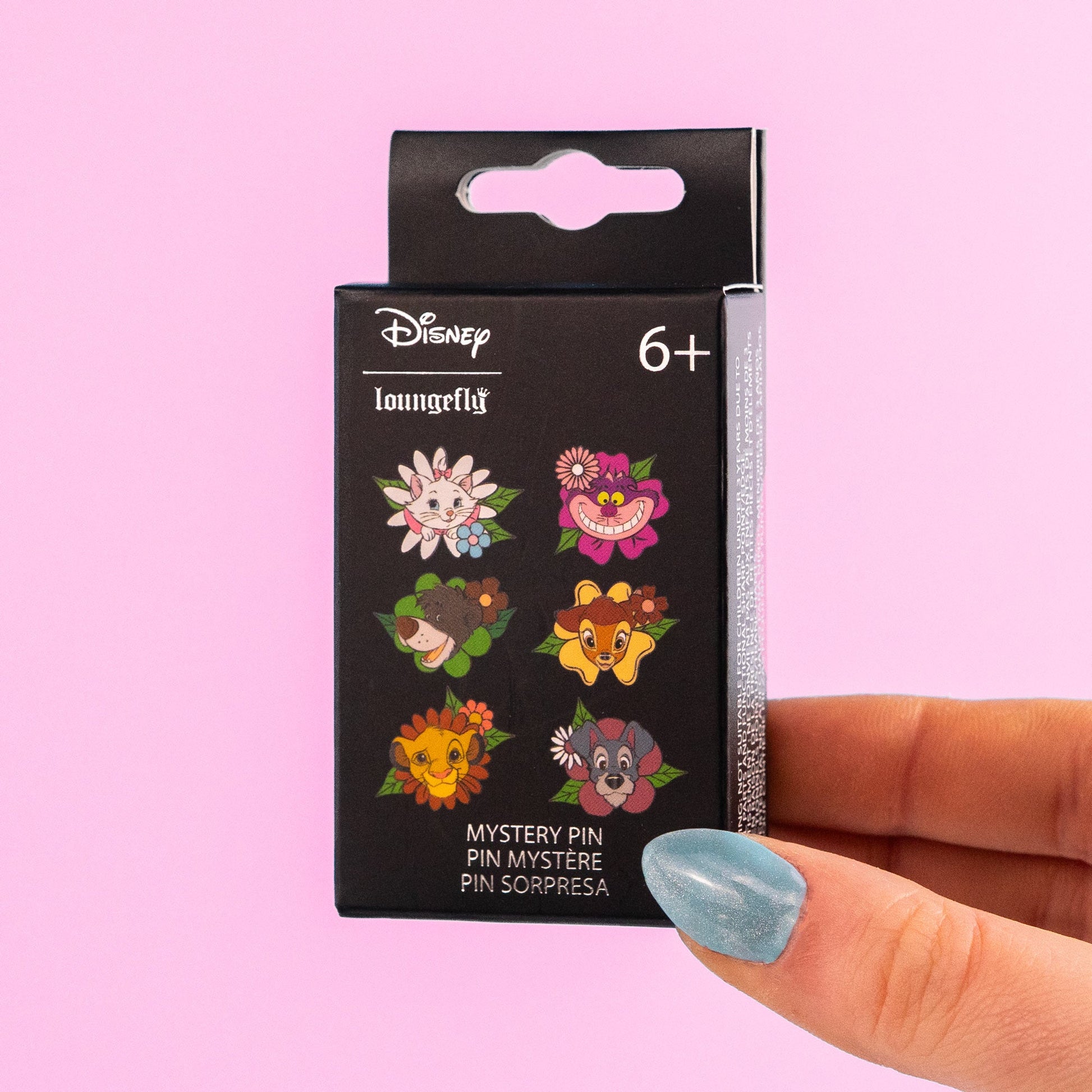 Loungefly x Disney Floral Animals Blind Box Mystery Pin - GeekCore