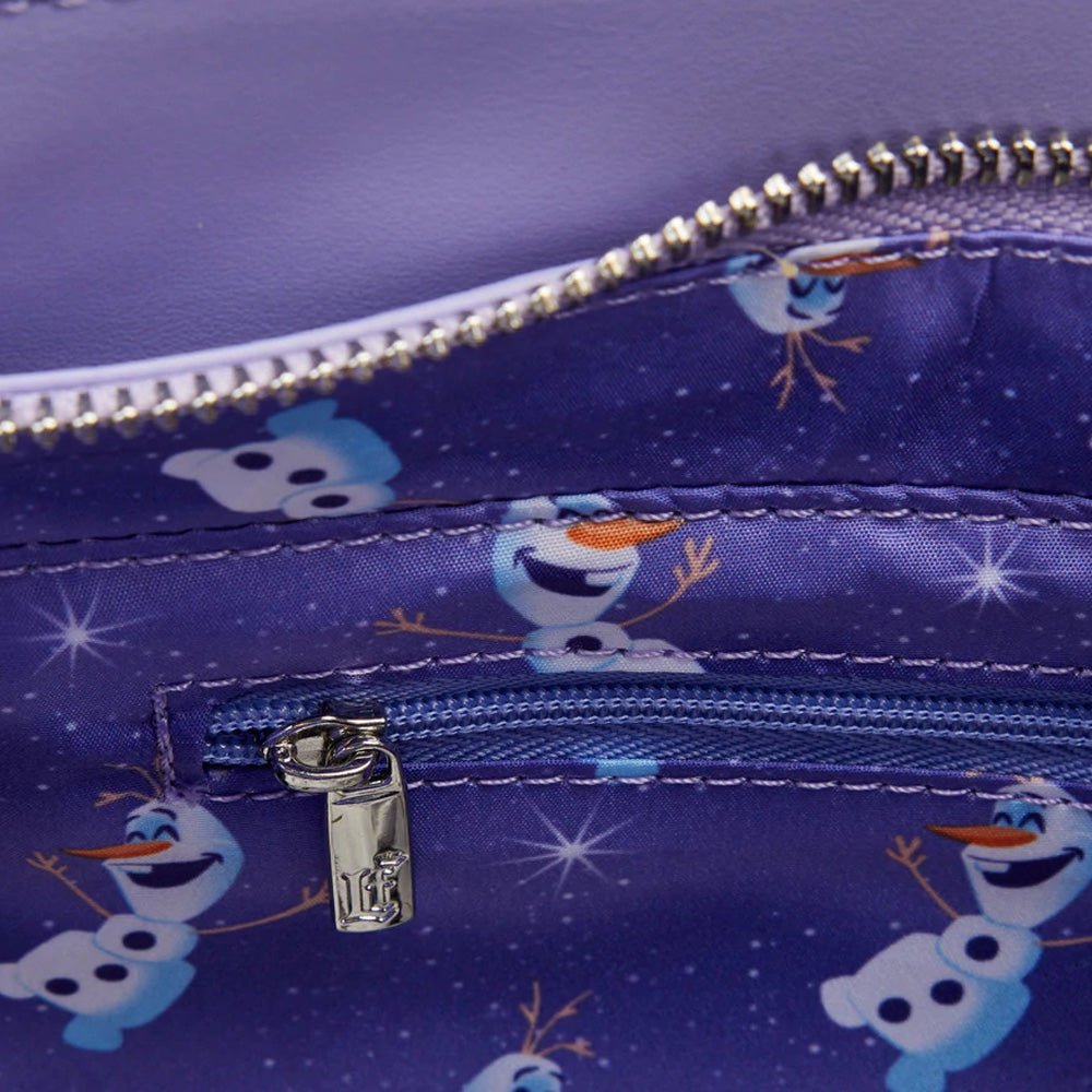 Loungefly x Disney Frozen Elsa Castle Crossbody Bag - GeekCore