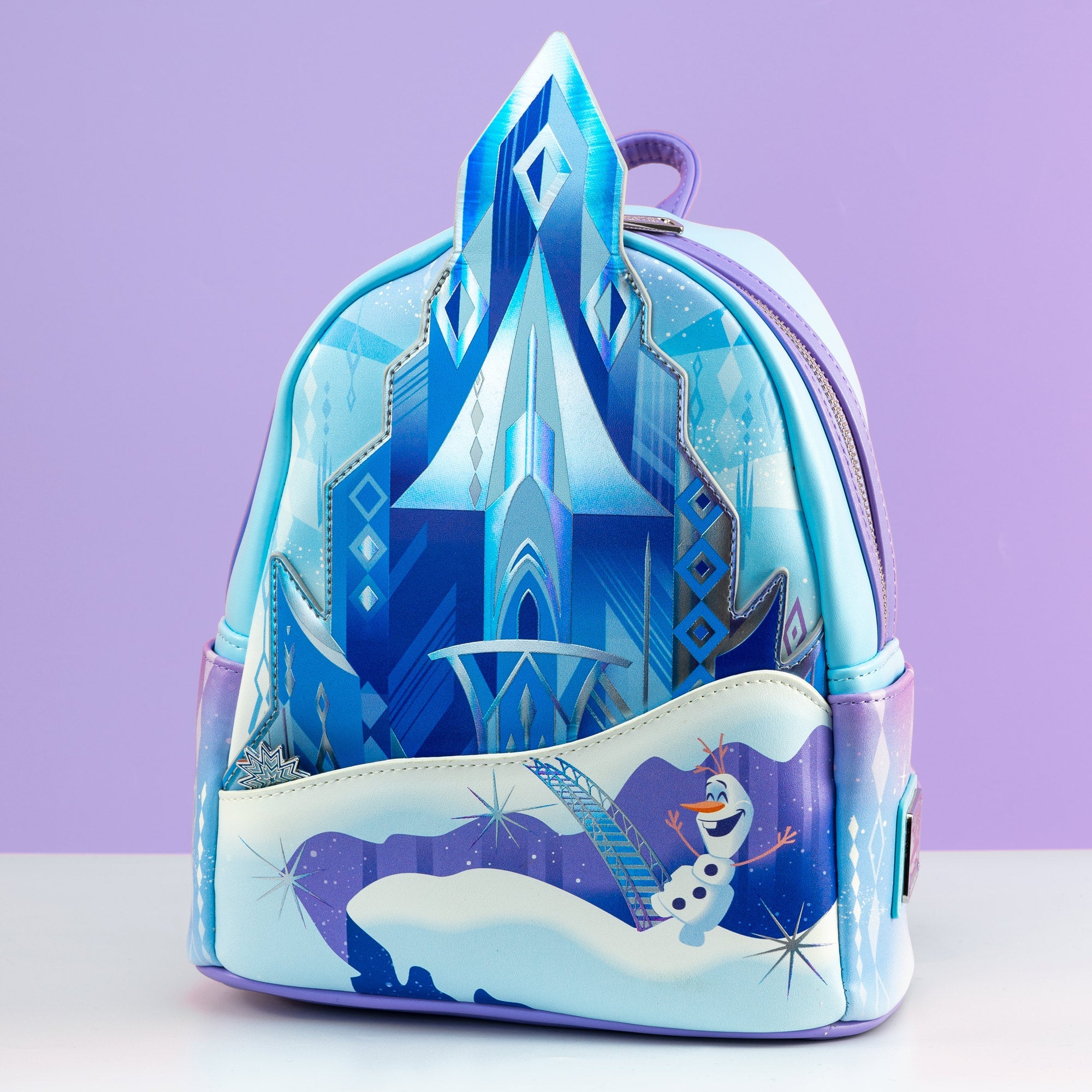 Loungefly x Disney Frozen Elsa Castle Mini Backpack - GeekCore