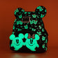 Loungefly x Disney Ghost Mickey and Minnie Glow in the Dark Print Mini Backpack - GeekCore