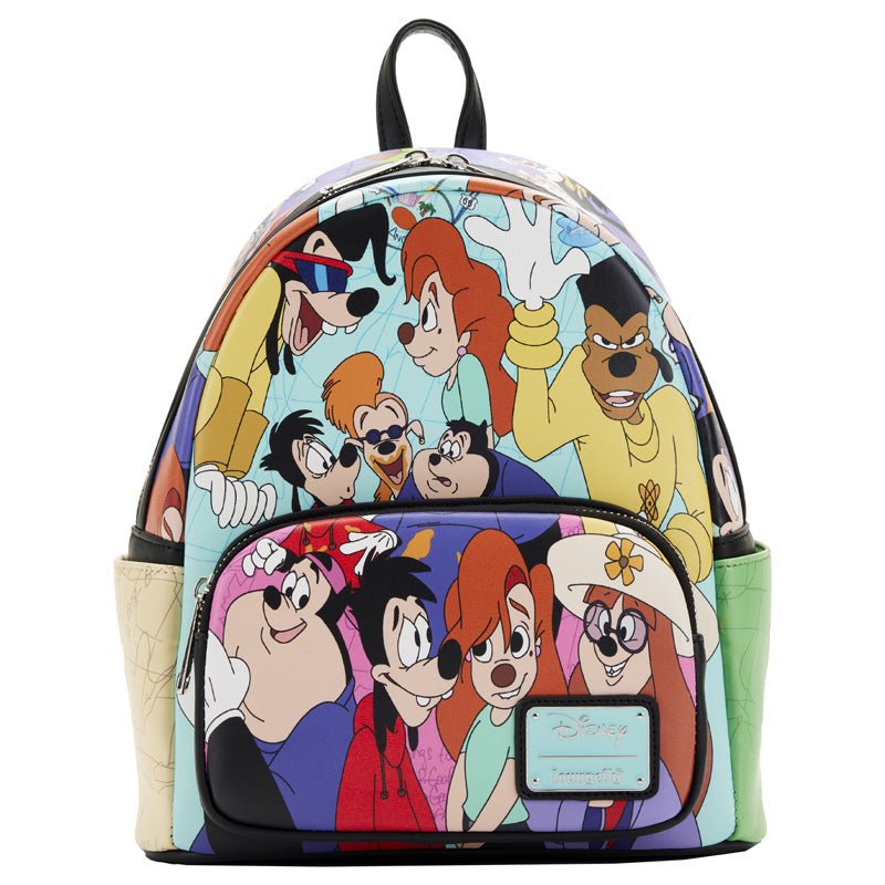Loungefly x Disney Goofy Movie Collage Mini Backpack - GeekCore
