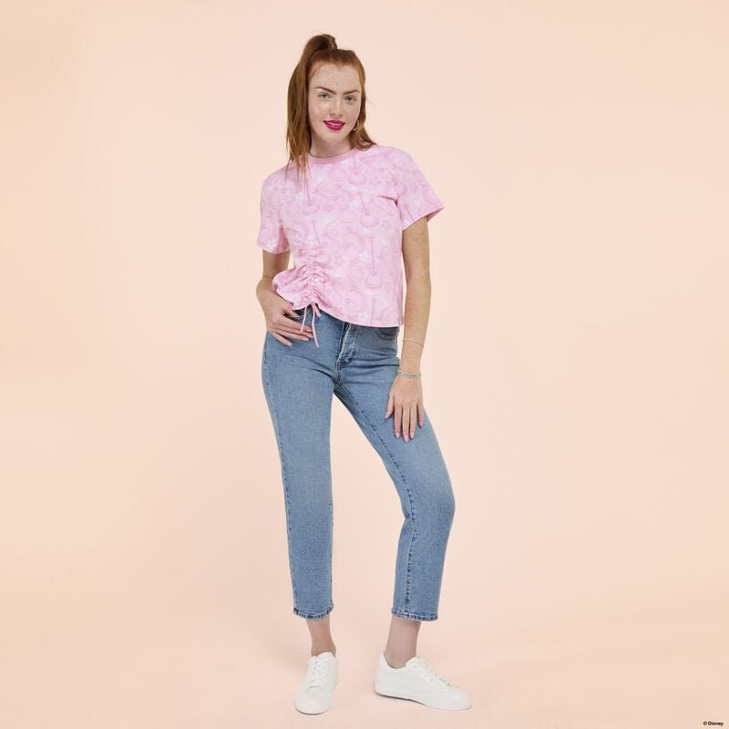 Loungefly x Disney Hannah Montana Shirred Hem Tee - GeekCore
