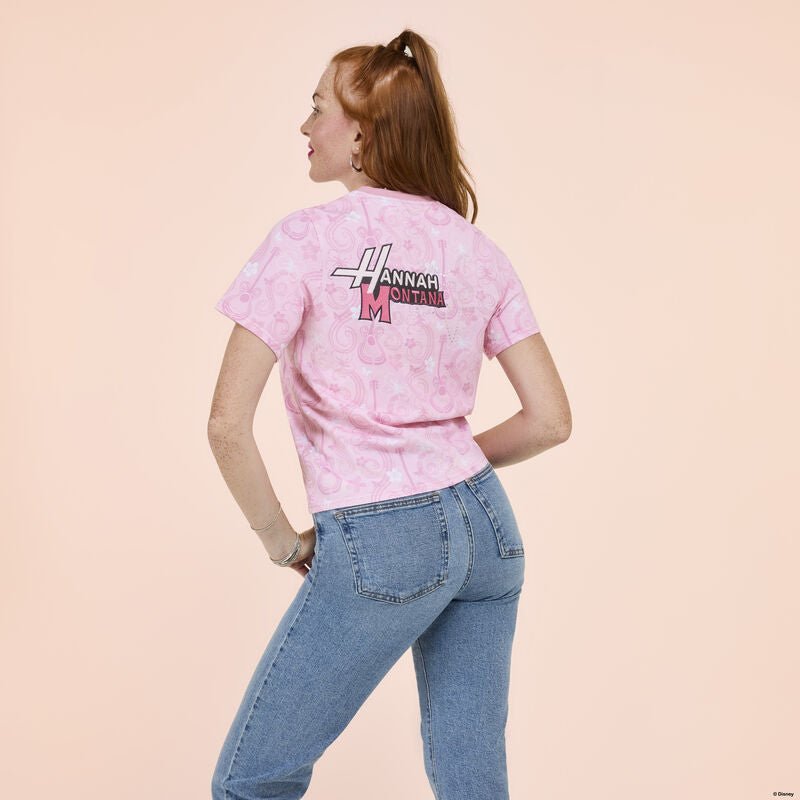 Loungefly x Disney Hannah Montana Shirred Hem Tee - GeekCore