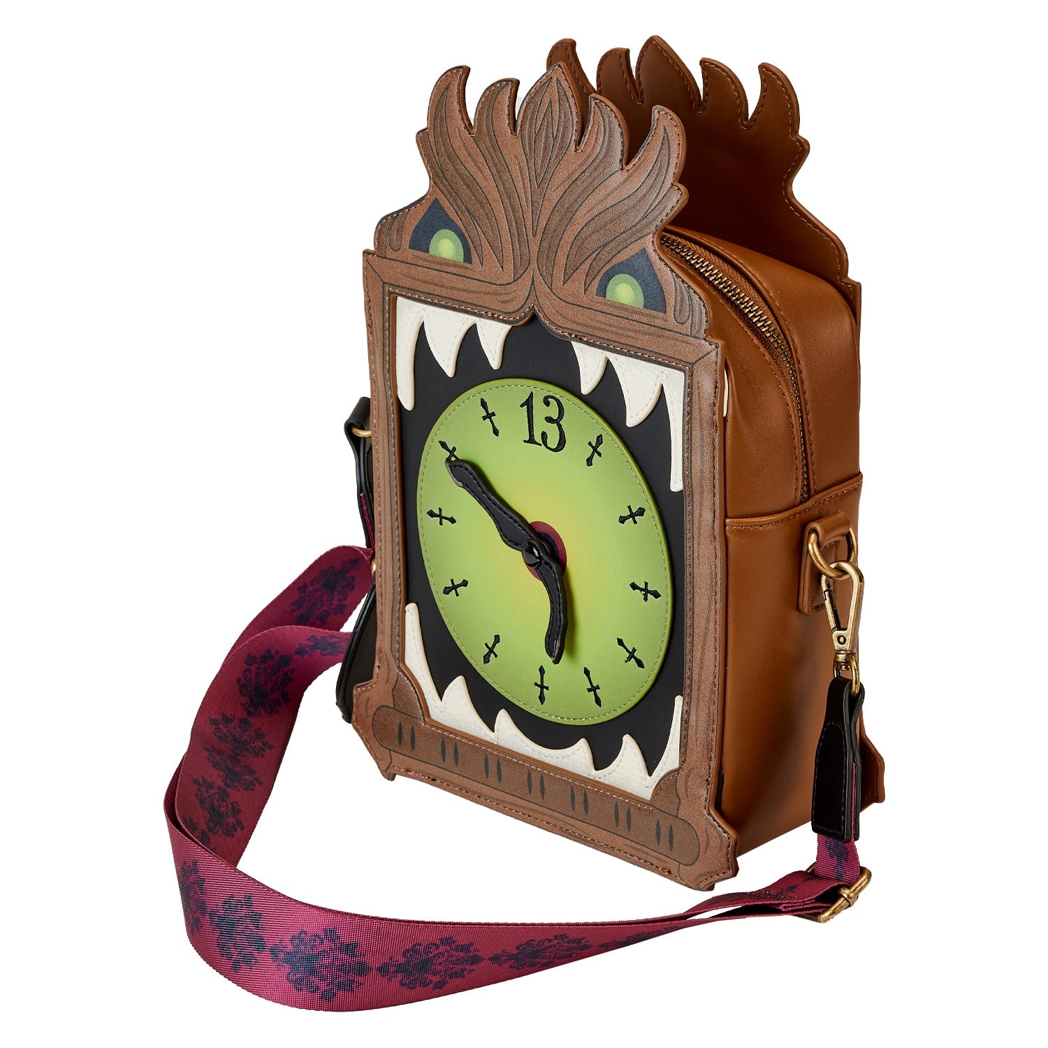 Loungefly x Disney Haunted Mansion Grandfather Clock Crossbody Bag - GeekCore