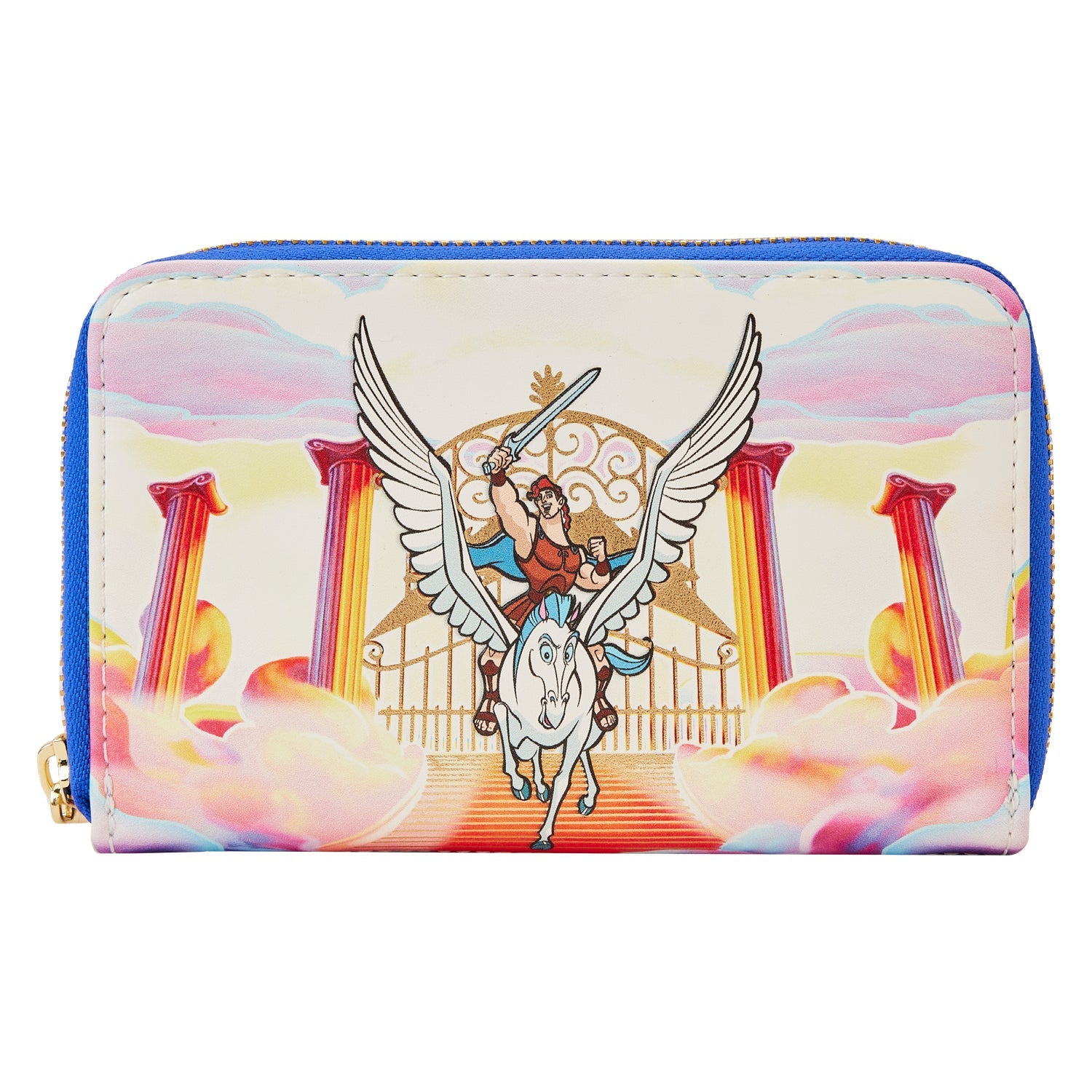 Loungefly x Disney Hercules Mount Olympus Gates Wallet - GeekCore