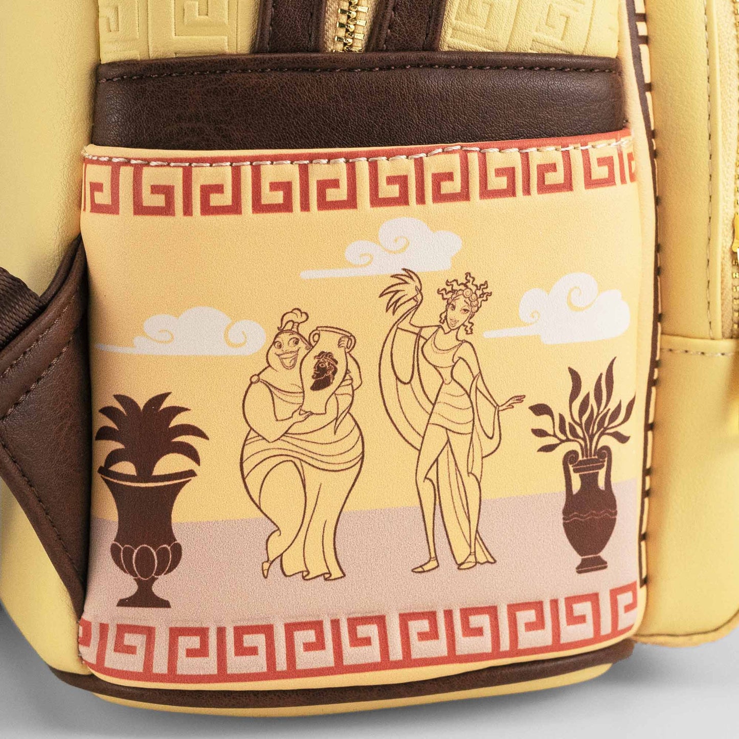 Loungefly x Disney Hercules Muses Embossed Mini Backpack - GeekCore