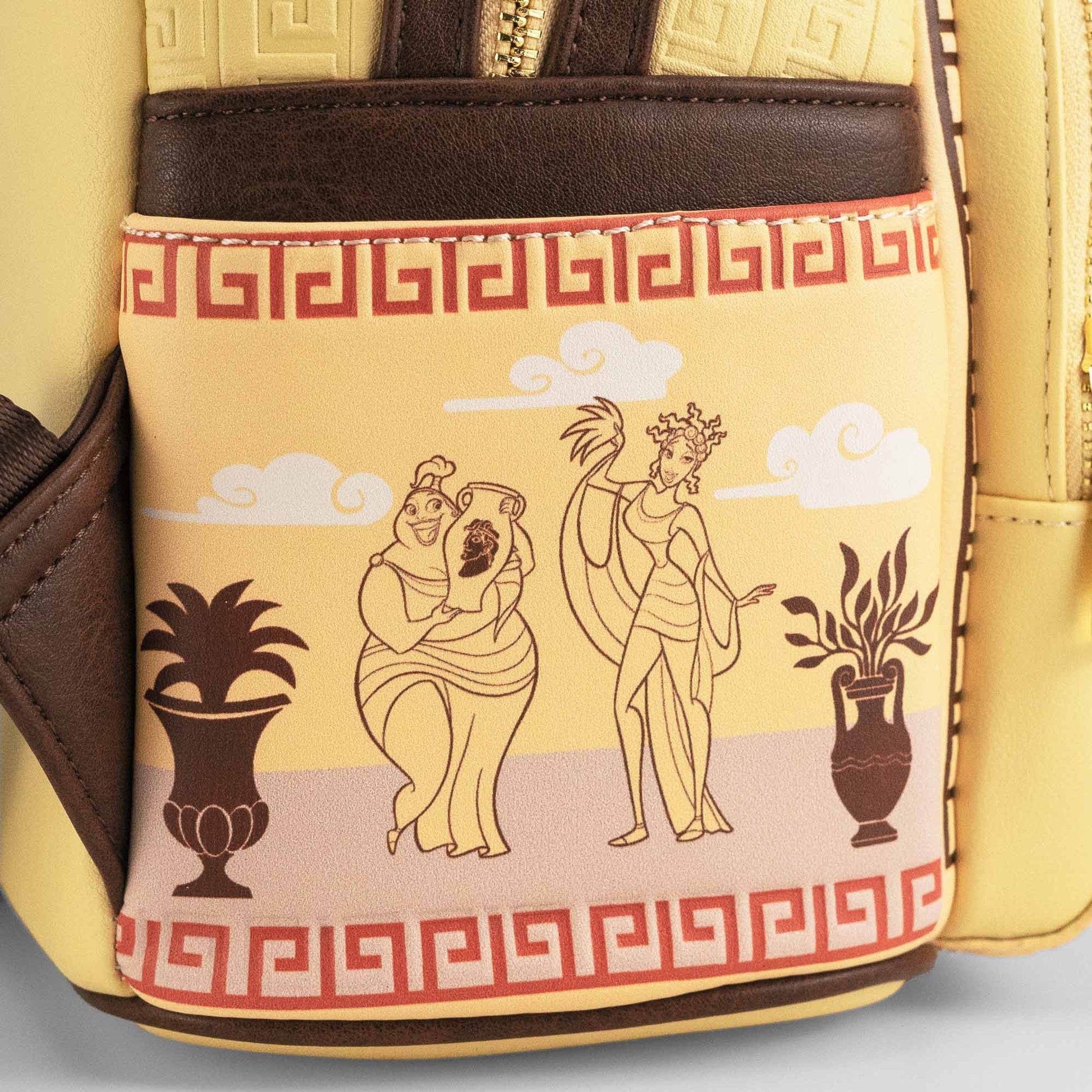 Loungefly x Disney Hercules Muses Embossed Mini Backpack - GeekCore