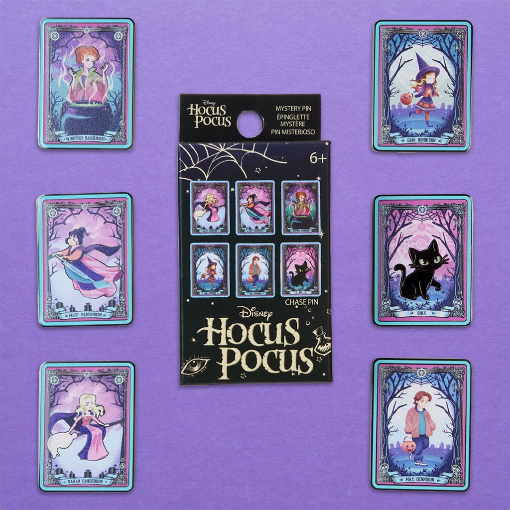 Loungefly x Disney Hocus Pocus Tarot Blind Box Mystery Pin - GeekCore
