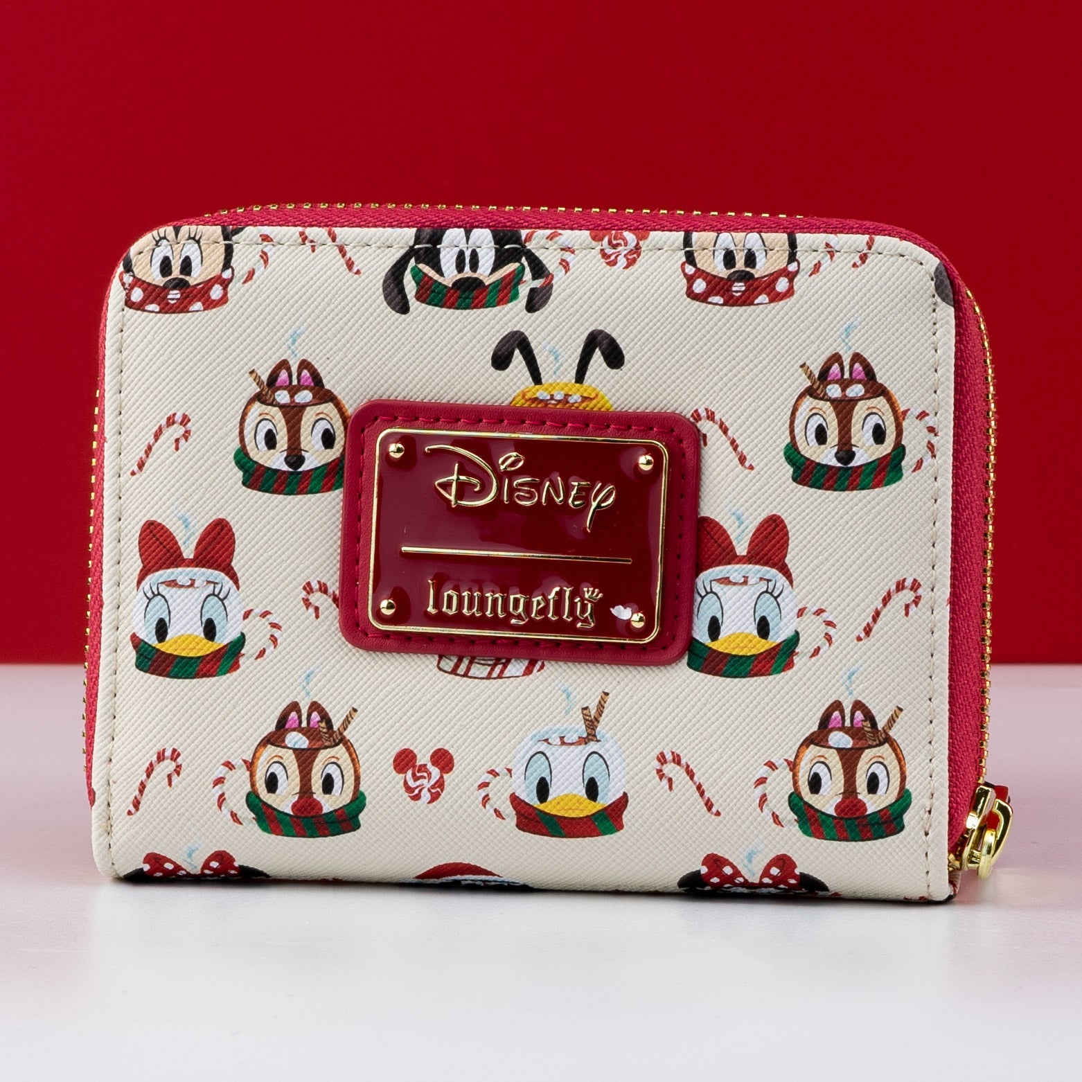 Loungefly x Disney Hot Cocoa Mugs AOP Wallet - GeekCore