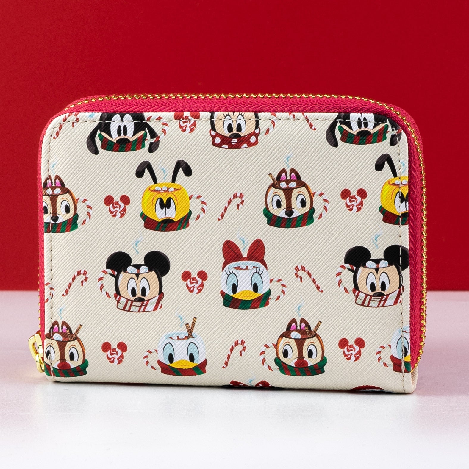 Loungefly x Disney Hot Cocoa Mugs AOP Wallet - GeekCore