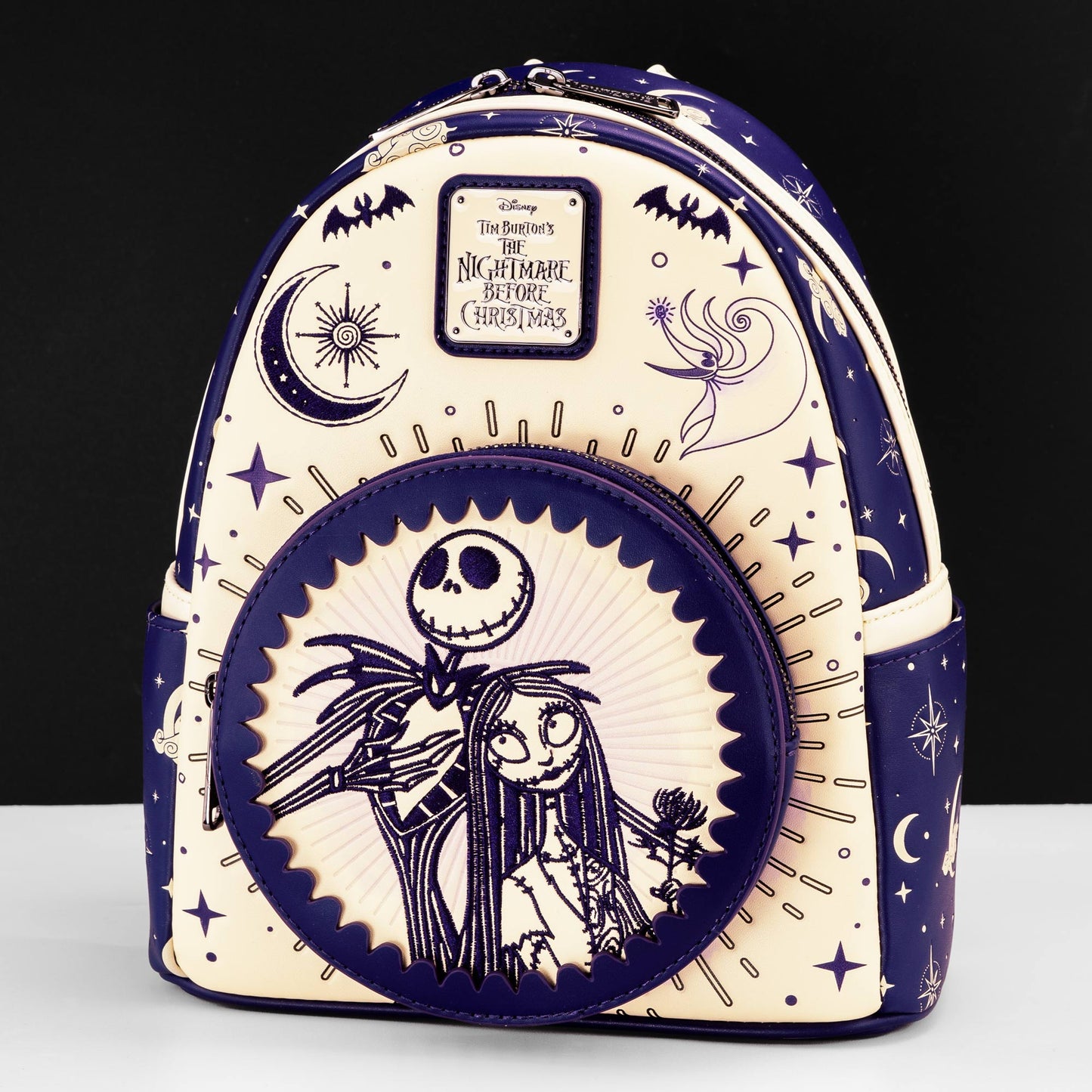 Loungefly x Disney Jack Skellington & Sally Night Sky Mini Backpack - GeekCore