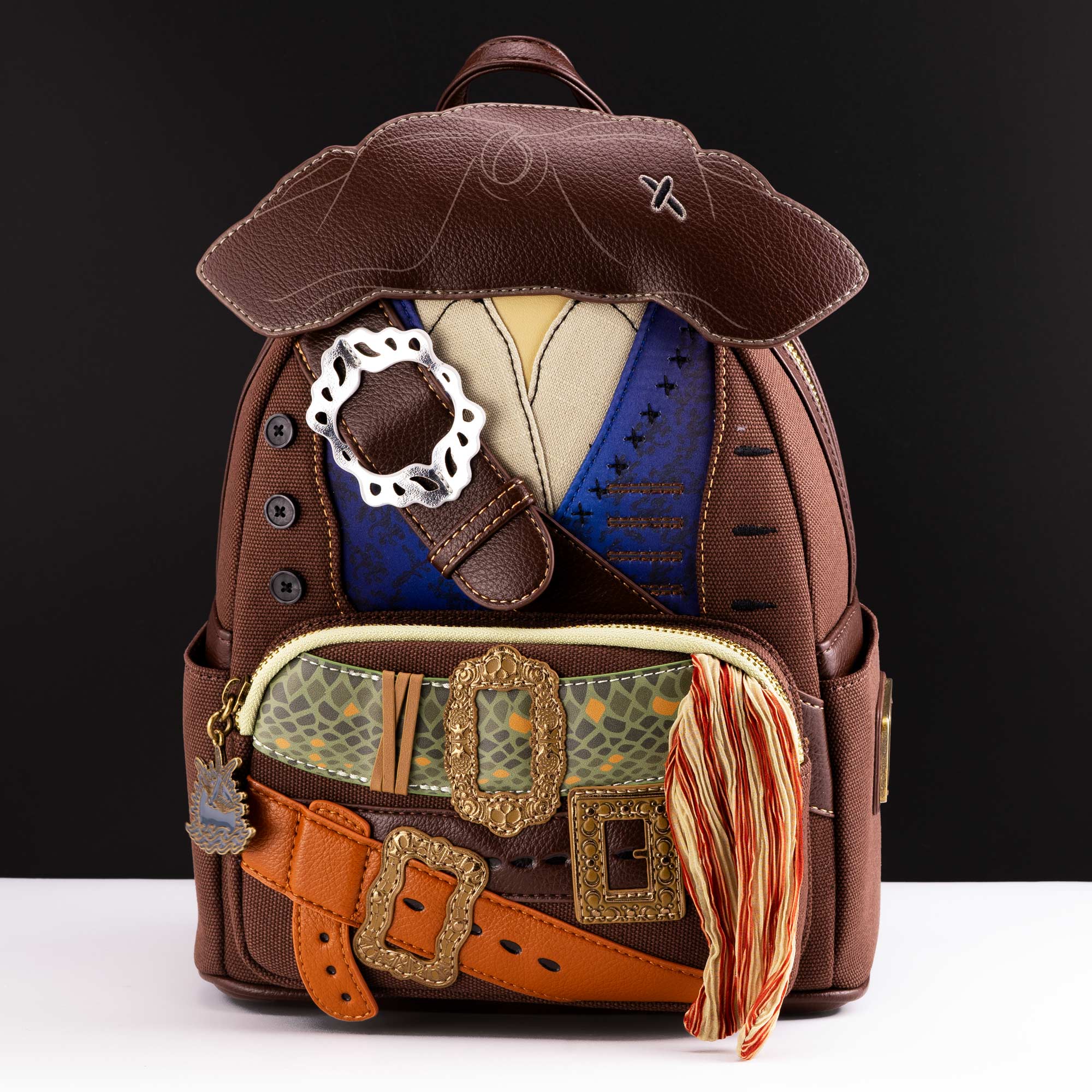 Loungefly x Disney Jack Sparrow Cosplay Mini Backpack - GeekCore