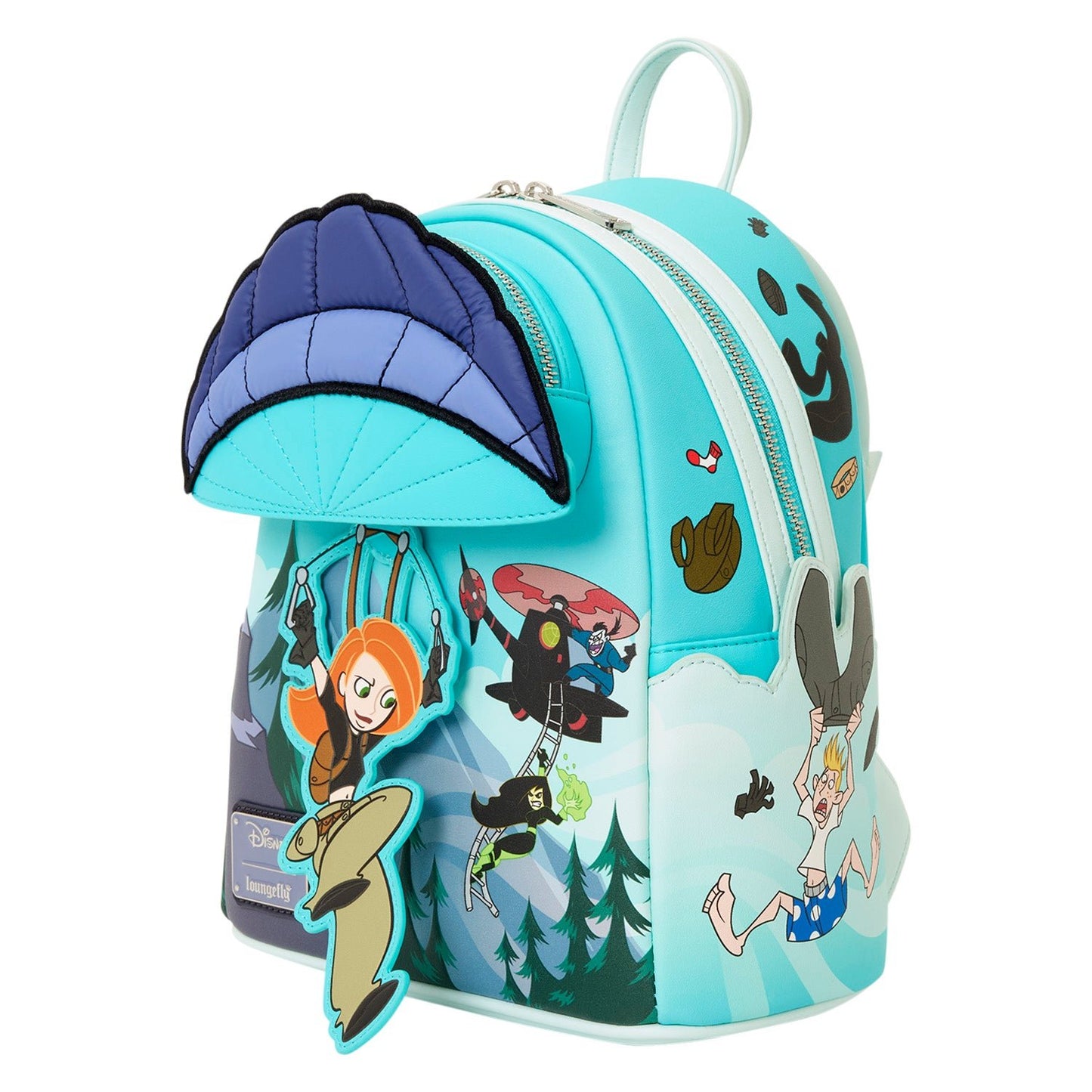Loungefly x Disney Kim Possible Paragliding Mini Backpack - GeekCore