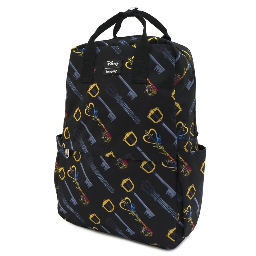 Loungefly x Disney Kingdom Hearts Keyblade Canvas Backpack - GeekCore