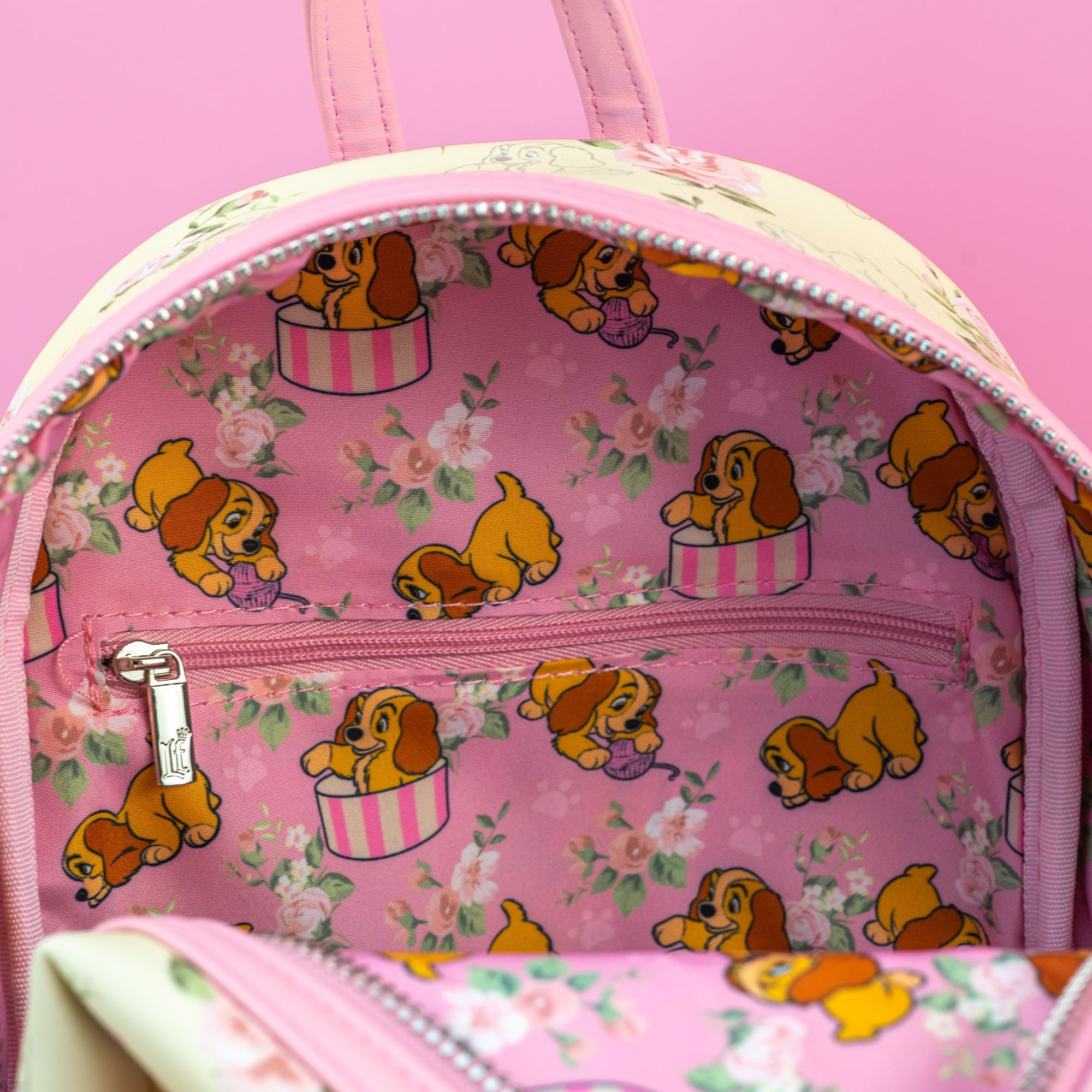 Loungefly x Disney Lady and the Tramp Lady Hat Box Mini Backpack - GeekCore