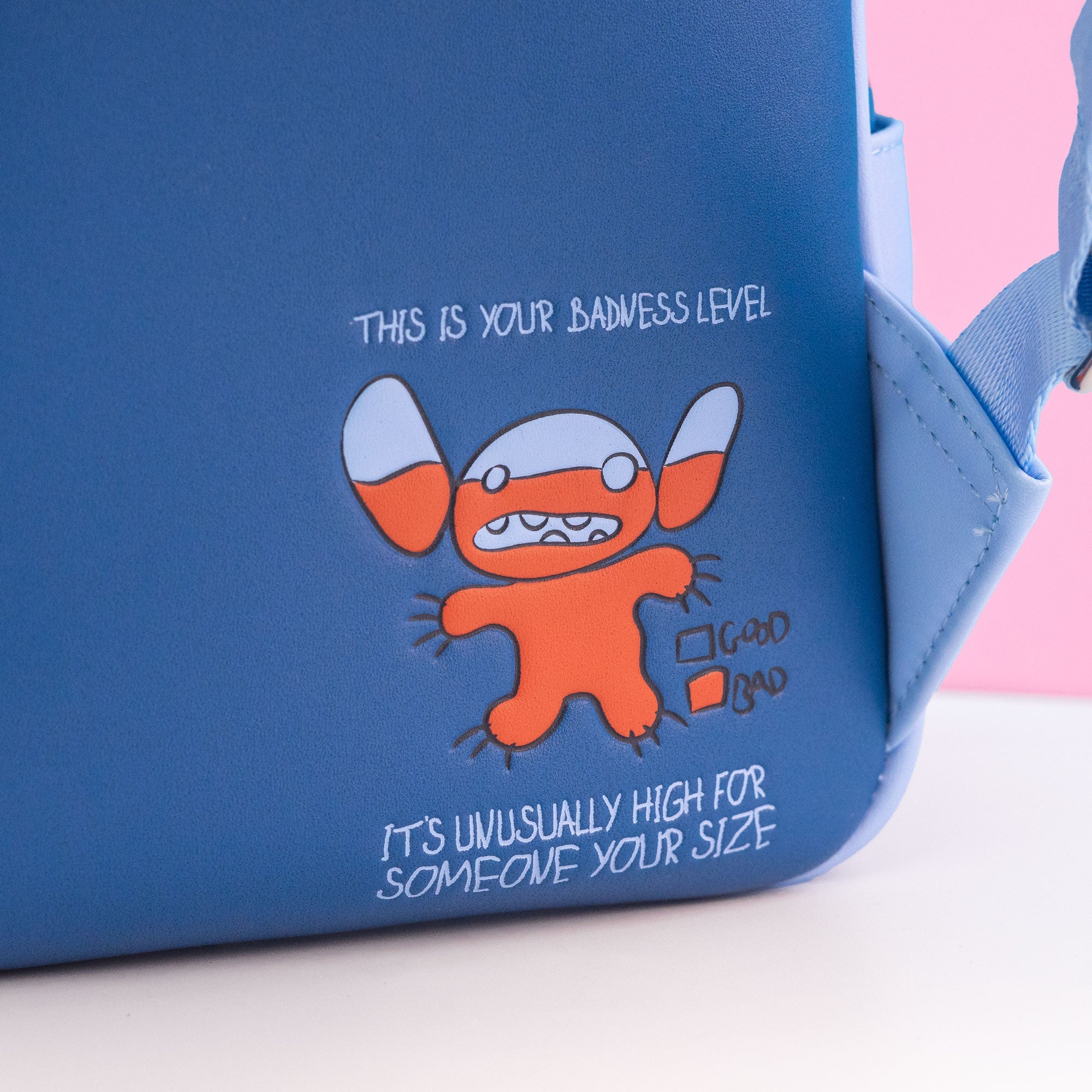 Loungefly x Disney Lilo and Stitch Badness Level Mini Backpack - GeekCore