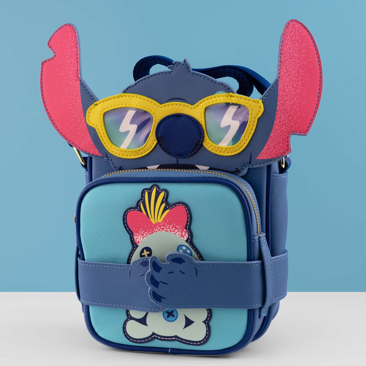 Loungefly x Disney Lilo and Stitch Beach Day Crossbuddies Bag - GeekCore