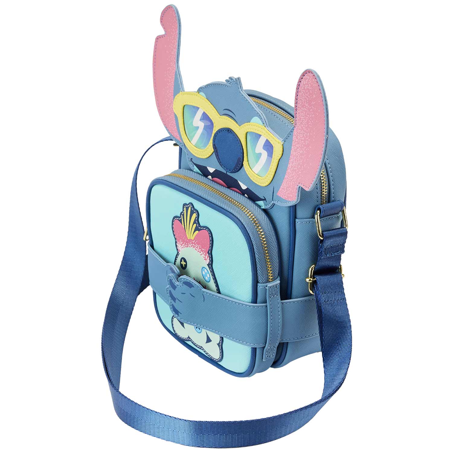 Loungefly x Disney Lilo and Stitch Beach Day Crossbuddy Bag - GeekCore