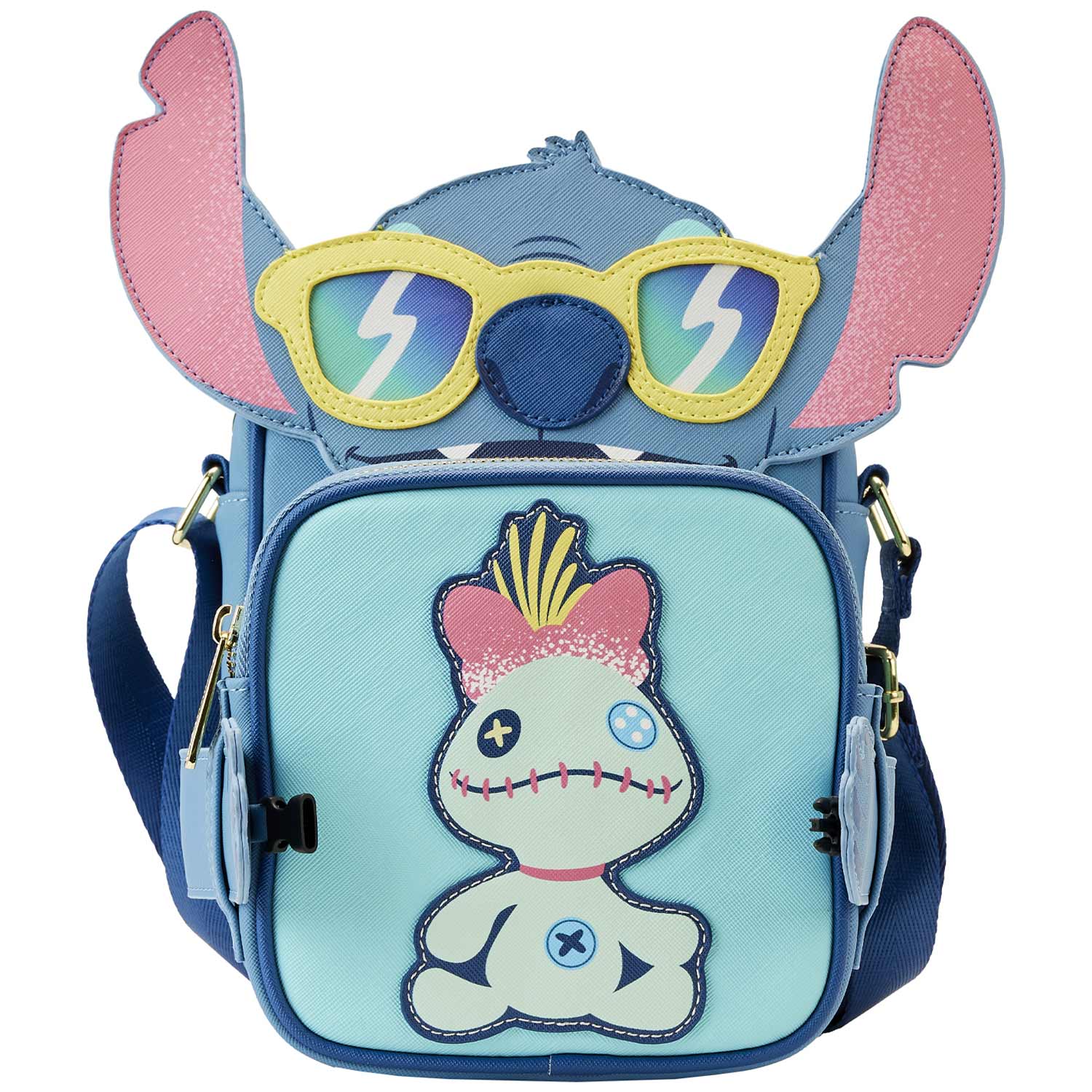 Loungefly x Disney Lilo and Stitch Beach Day Crossbuddy Bag - GeekCore