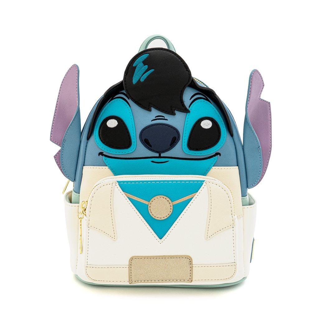 Loungefly X Disney Lilo and Stitch Elvis Stitch Cosplay Mini Backpack - GeekCore