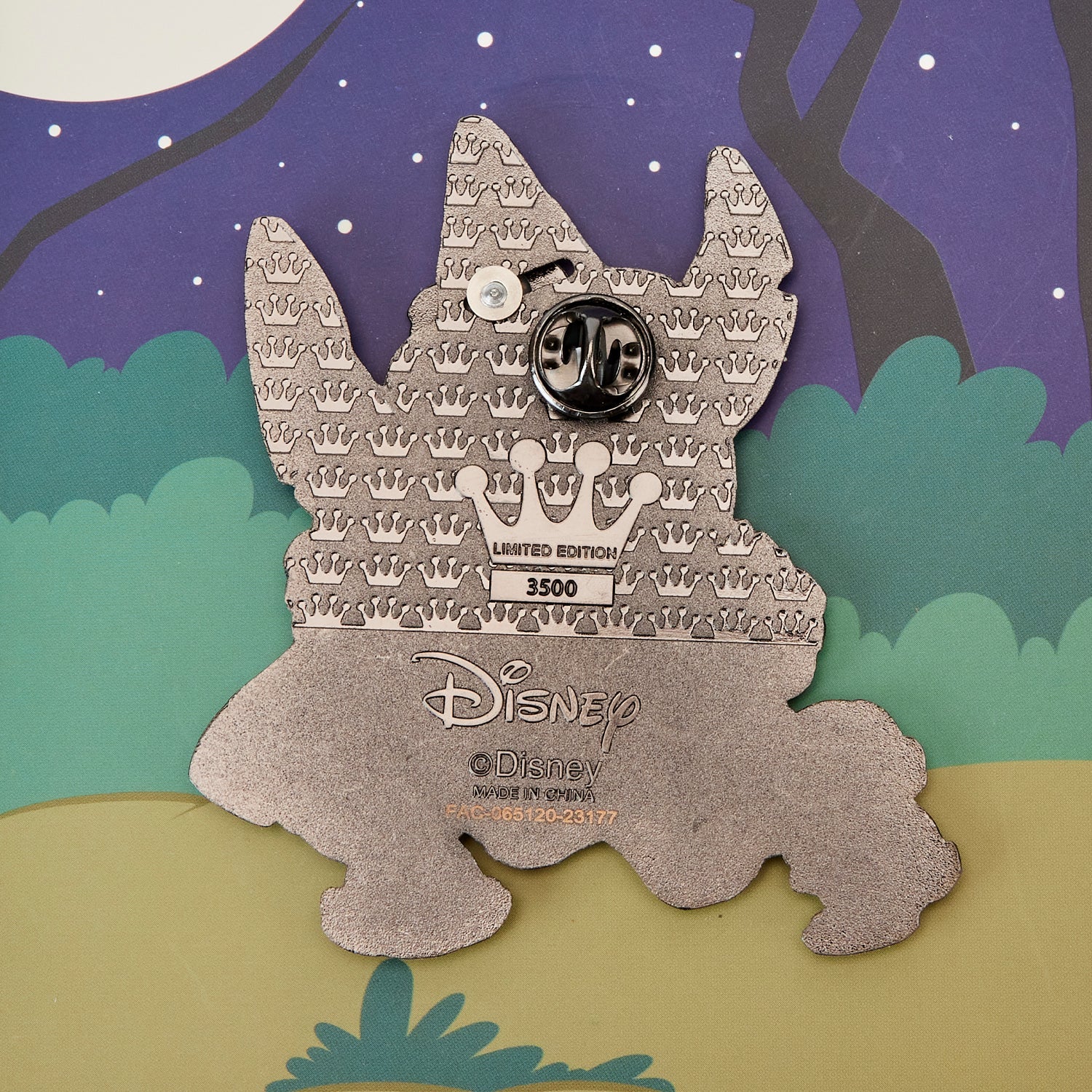 Loungefly x Disney Lilo and Stitch Halloween 3 Inch Sliding Pin - GeekCore