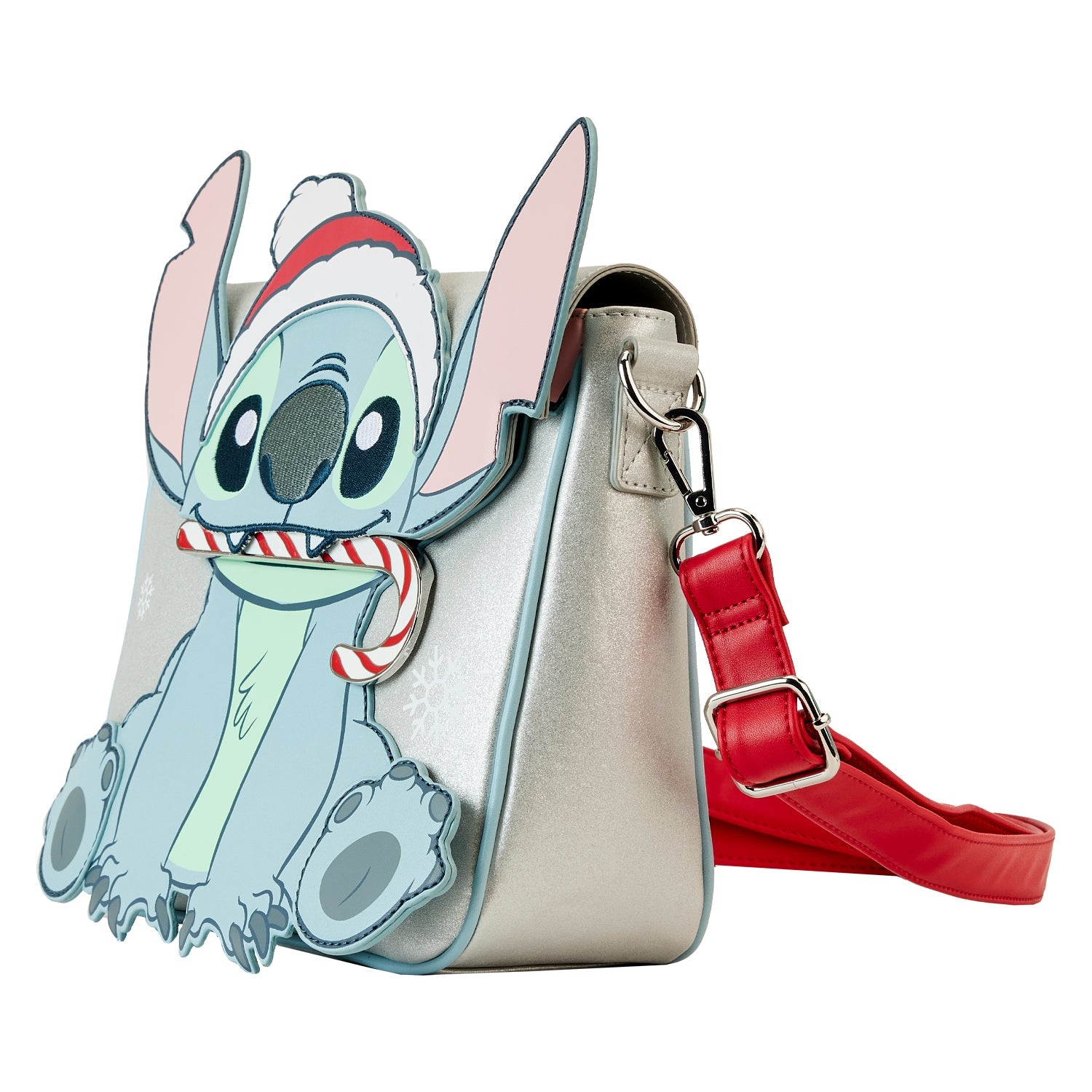 Loungefly x Disney Lilo and Stitch Holiday Cosplay Crossbody Bag - GeekCore