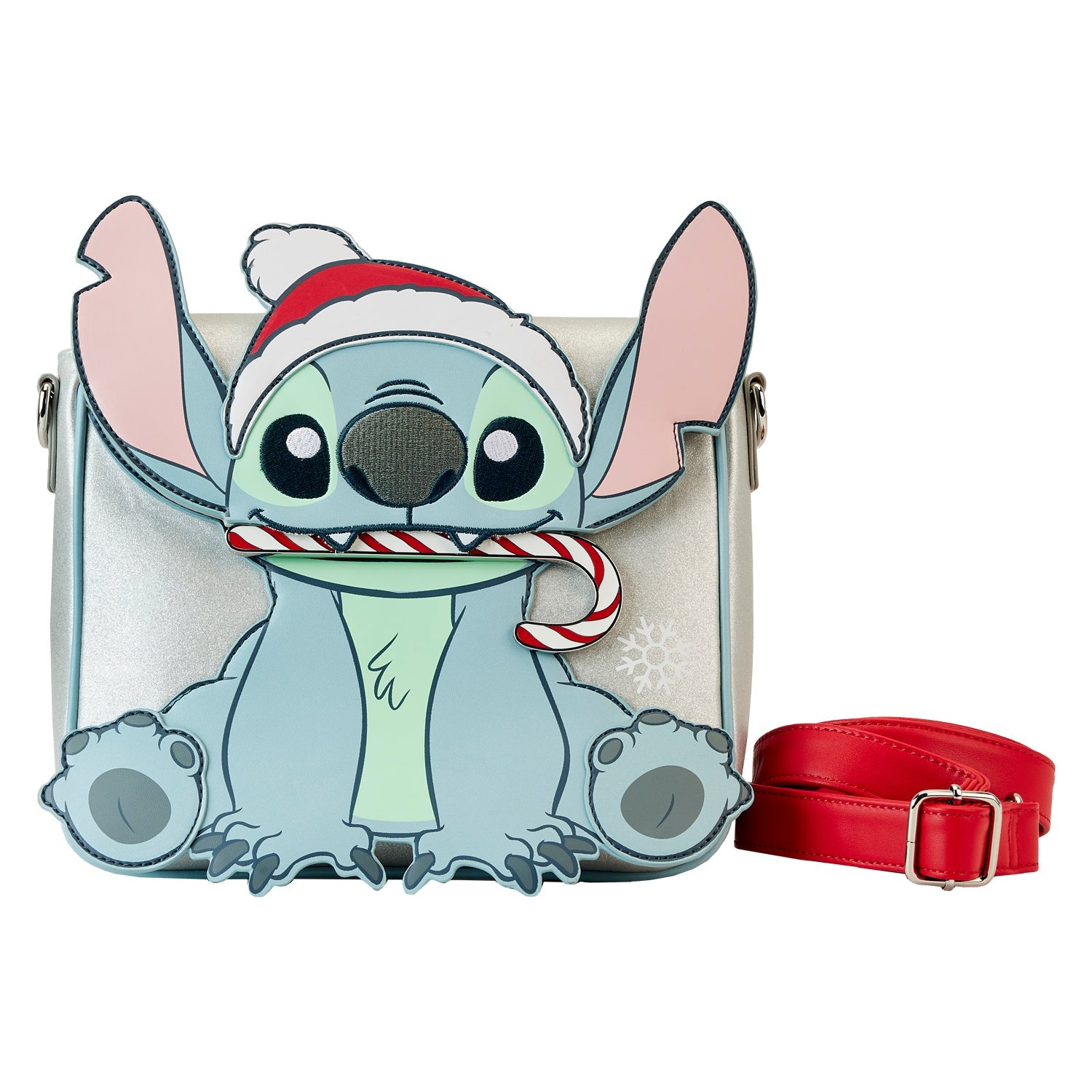 Loungefly x Disney Lilo and Stitch Holiday Cosplay Crossbody Bag - GeekCore