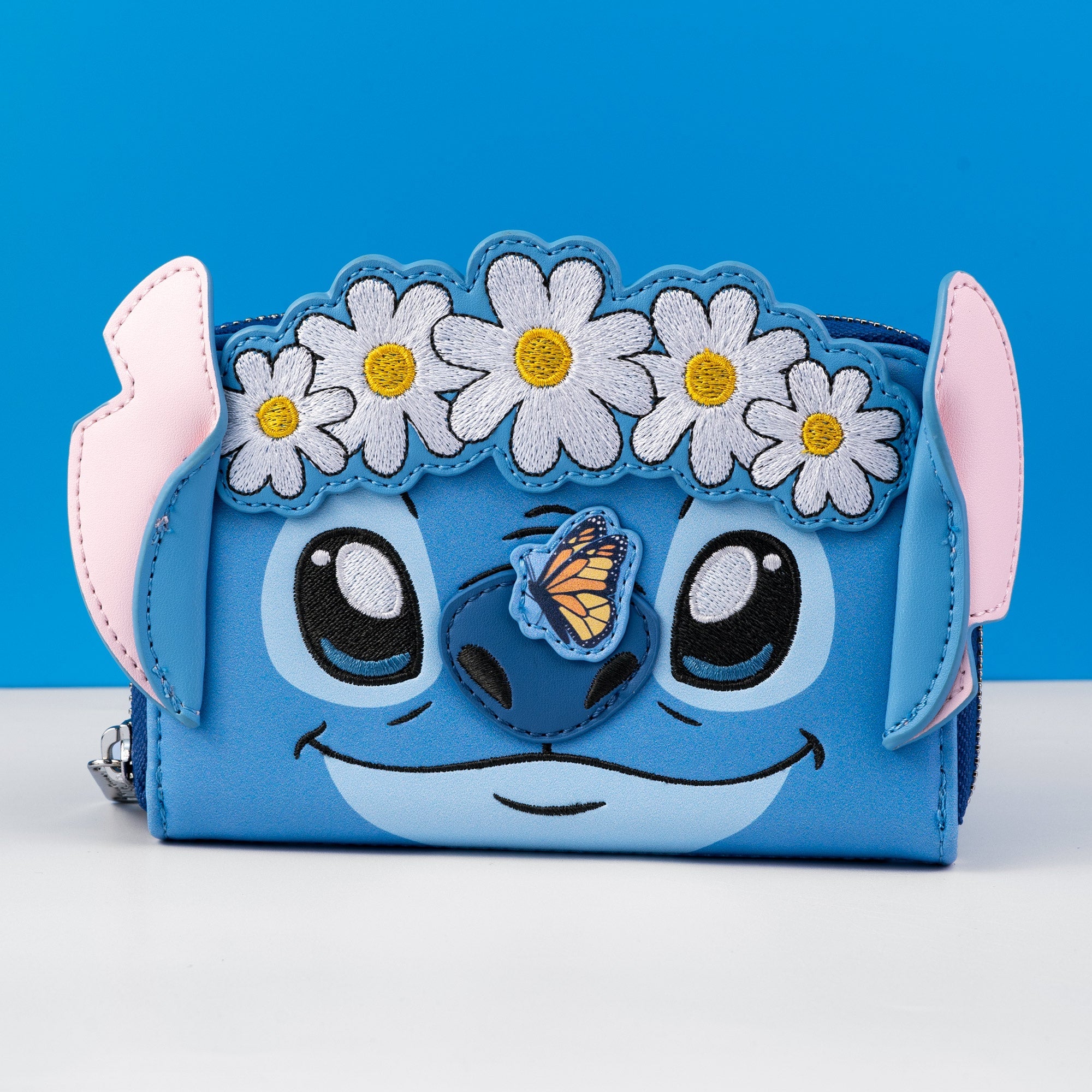 Loungefly x Disney Lilo and Stitch Springtime Stitch Cosplay Wallet - GeekCore