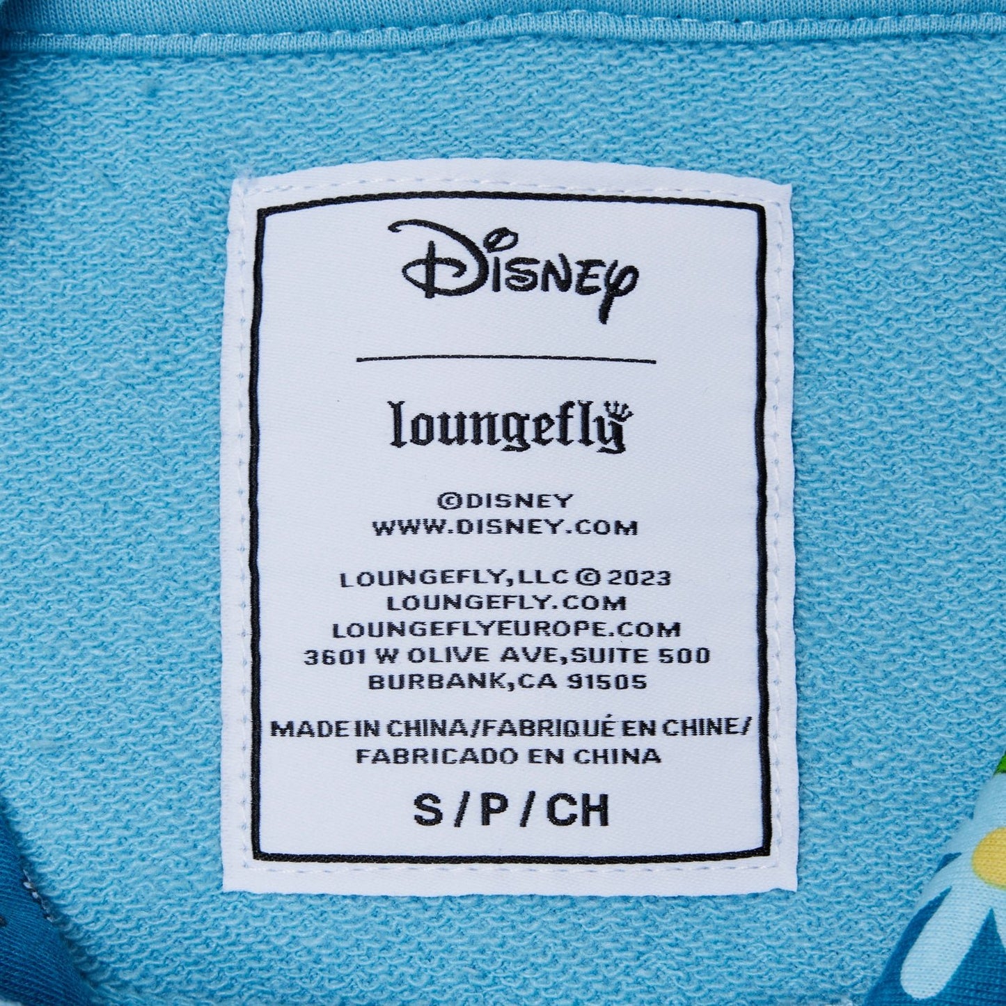 Loungefly x Disney Lilo and Stitch Springtime Stitch Unisex Hoodie - GeekCore
