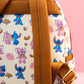 Loungefly x Disney Lilo & Stitch Angel and Stitch Sweet Treats Print Mini Backpack - GeekCore