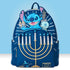 Loungefly x Disney Lilo & Stitch Light Up Menorah Stitch Mini Backpack - GeekCore