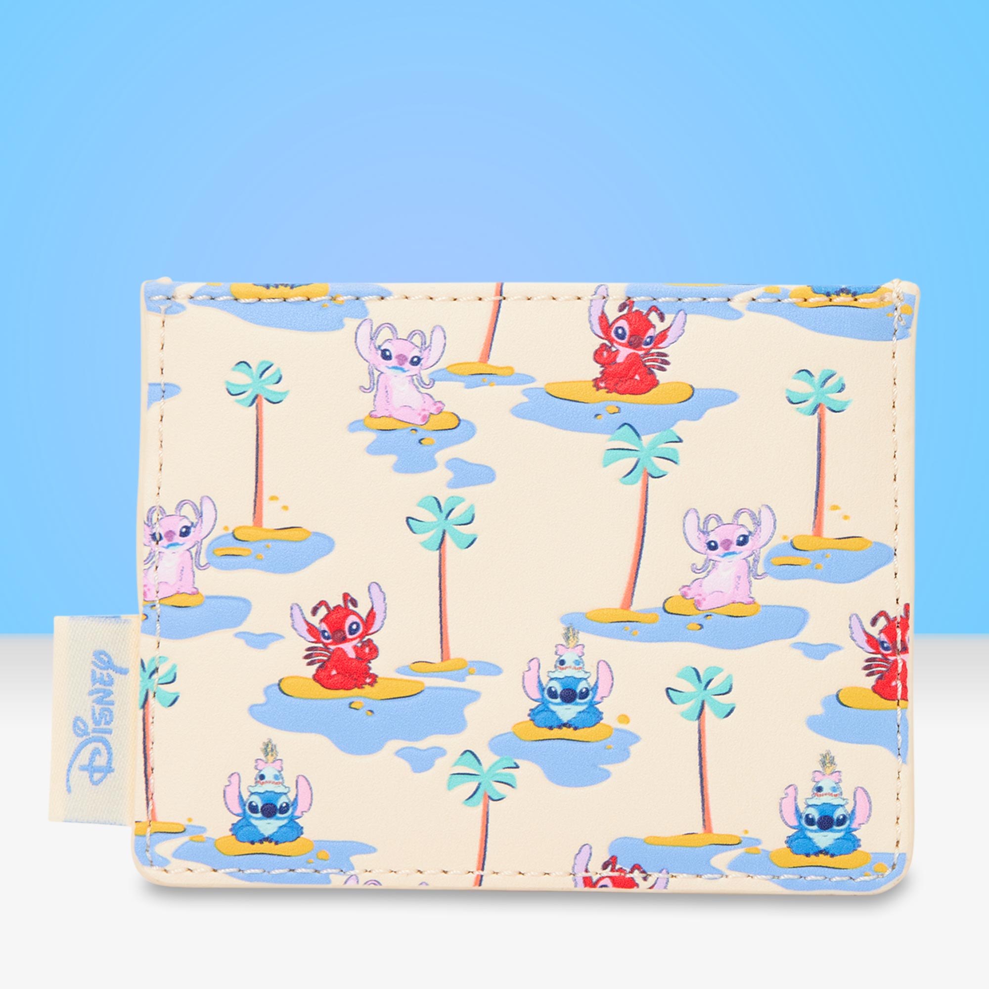 Loungefly x Disney Lilo & Stitch Stitch, Angel, & Leroy Card Holder - GeekCore