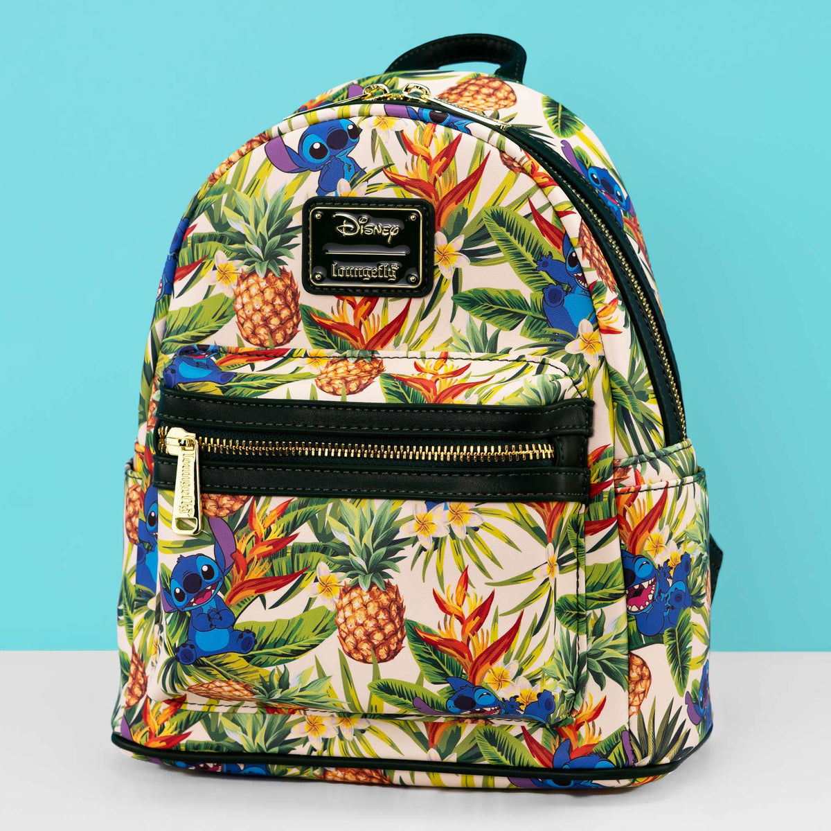 Loungefly x Disney Lilo & Stitch Stitch AOP Mini Backpack - GeekCore