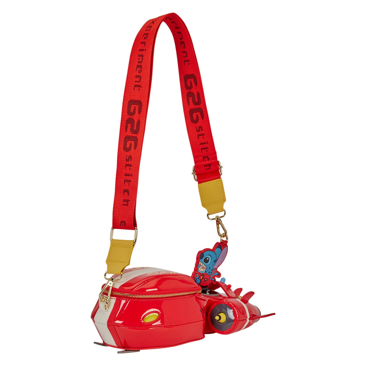 Loungefly x Disney Lilo & Stitch Stitch Ship Figural Crossbody Bag - GeekCore