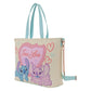 Loungefly x Disney Lilo & Stitch True Love Tote Bag - GeekCore