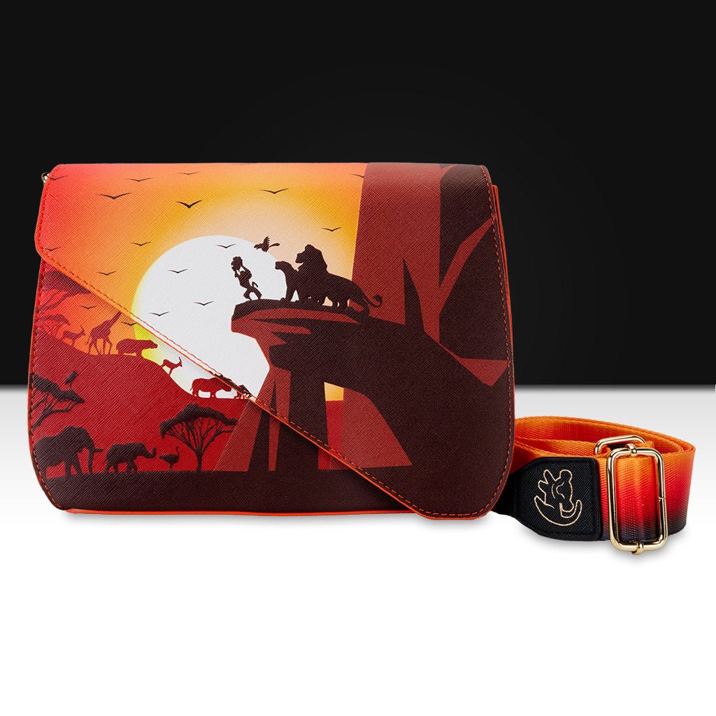 Loungefly x Disney Lion King 30th Anniversary Pride Rock Crossbody Bag - GeekCore