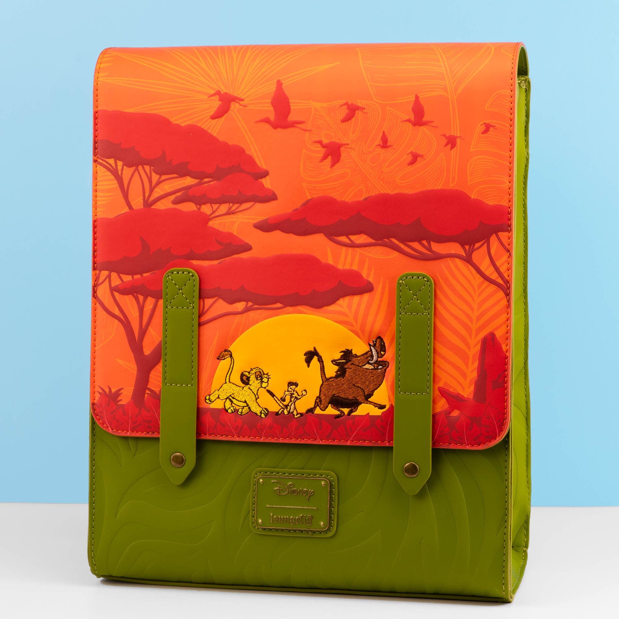 Loungefly x Disney Lion King Hakuna Matata Flap Mini Backpack - GeekCore