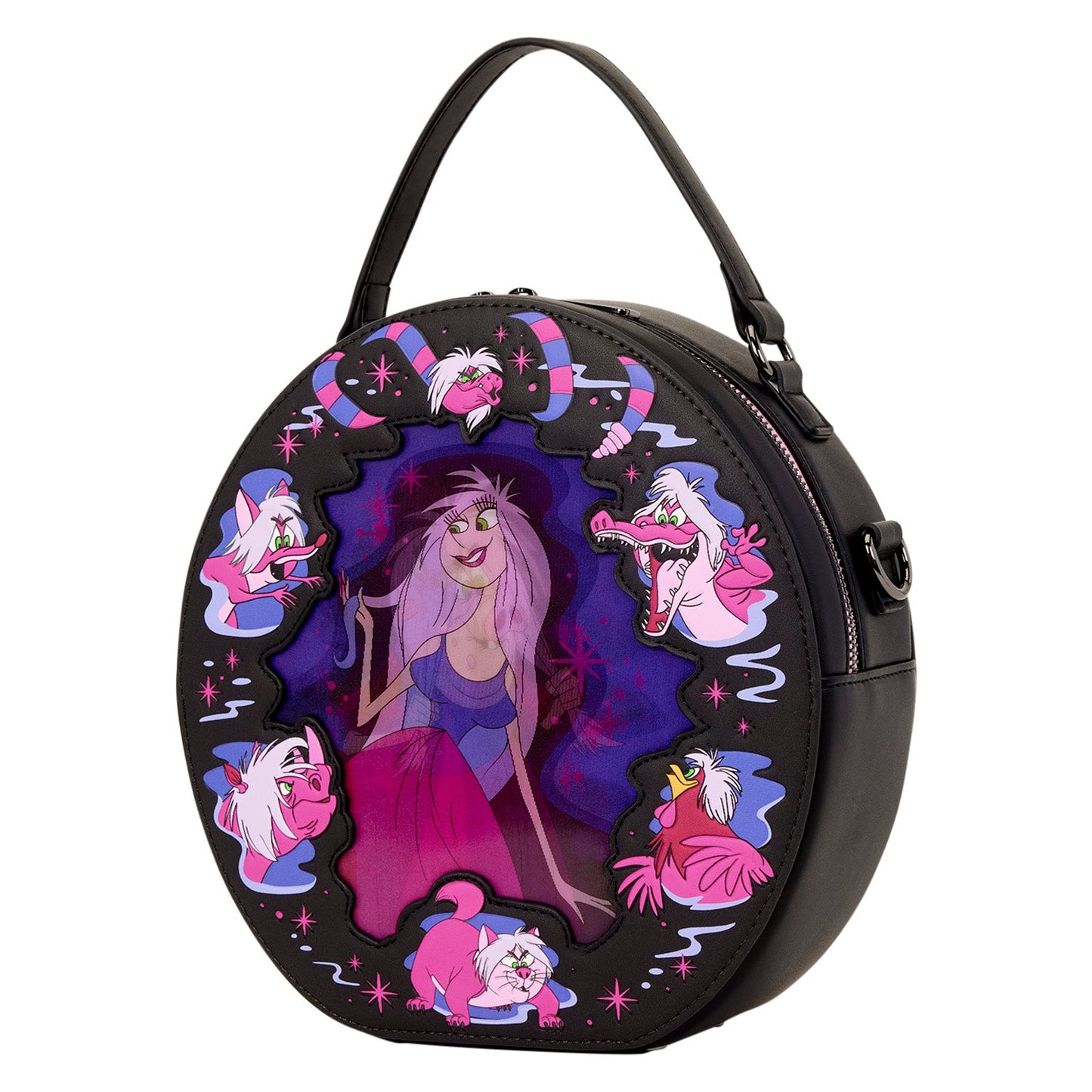 Loungefly x Disney Madam Mim Lenticular Crossbody Bag - GeekCore