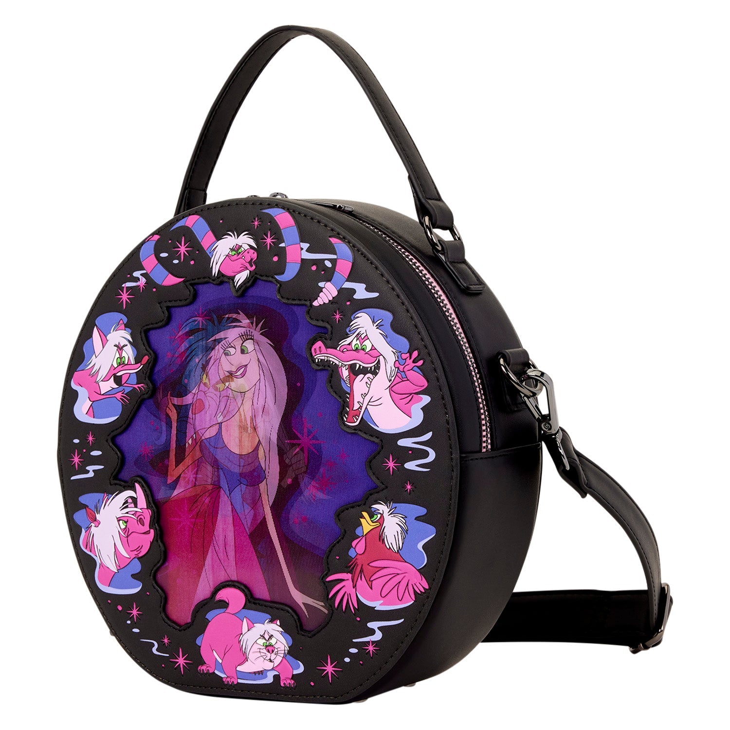 Loungefly x Disney Madam Mim Lenticular Crossbody Bag - GeekCore