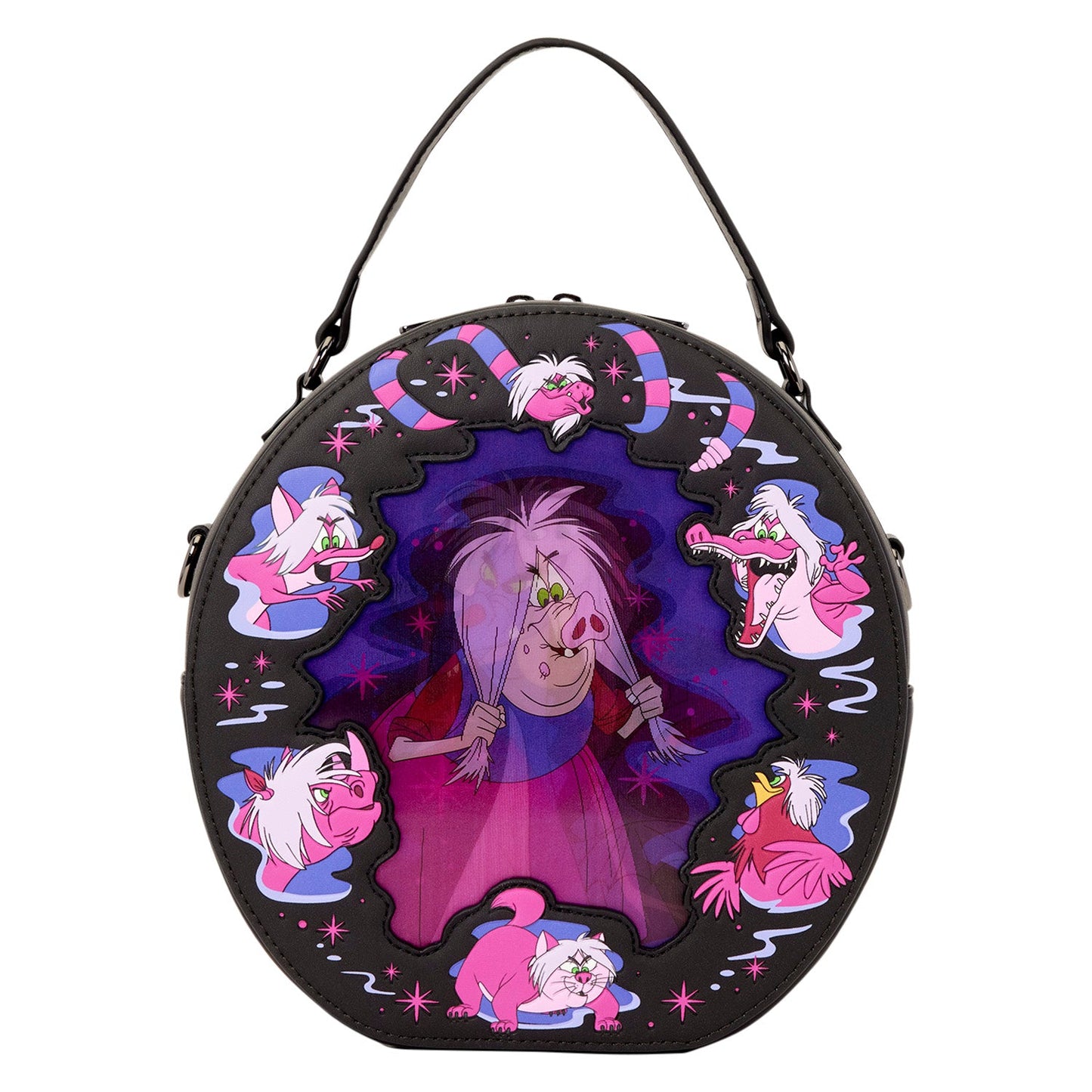 Loungefly x Disney Madam Mim Lenticular Crossbody Bag - GeekCore