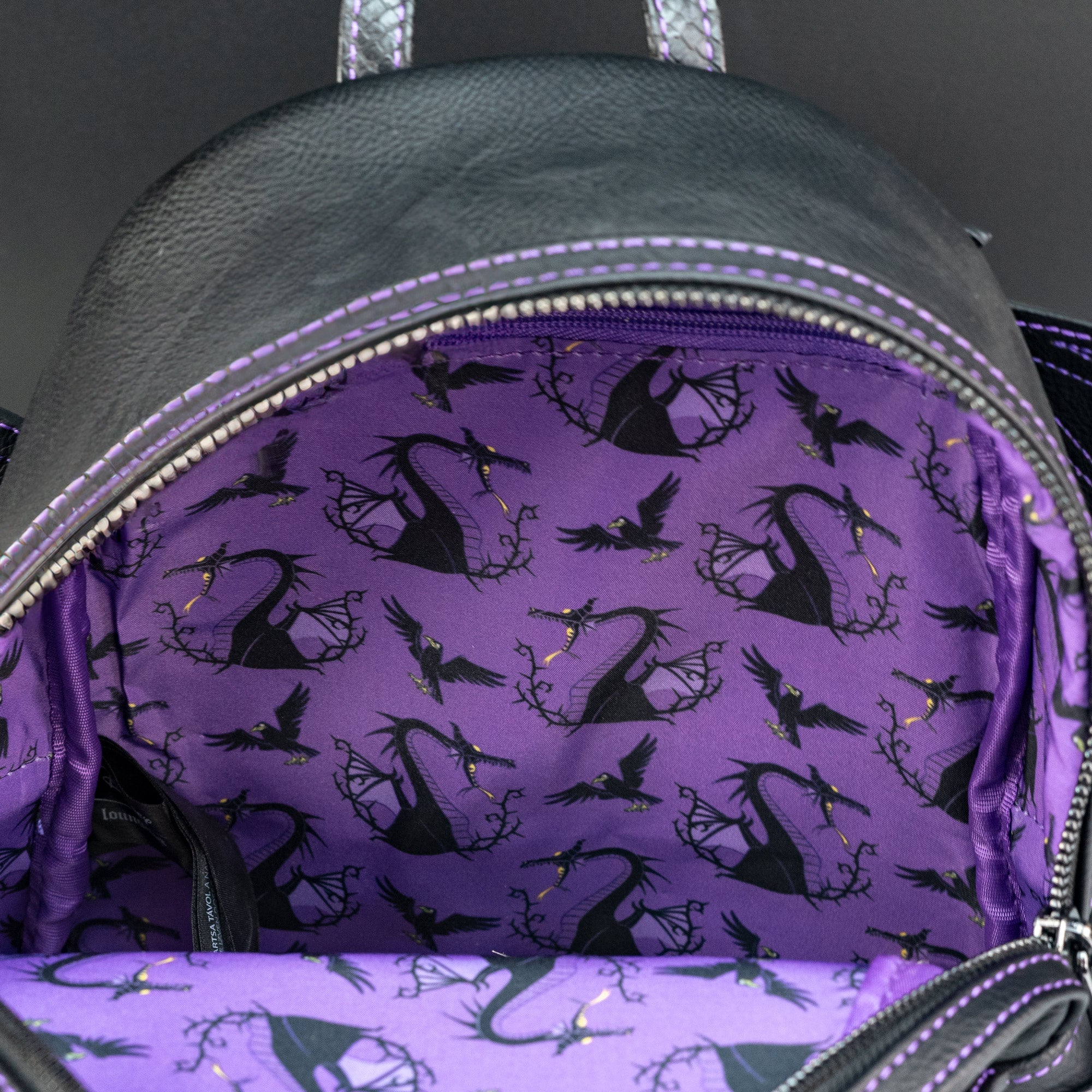 Loungefly x Disney Maleficent Dragon Breathing Fire Mini Backpack - GeekCore