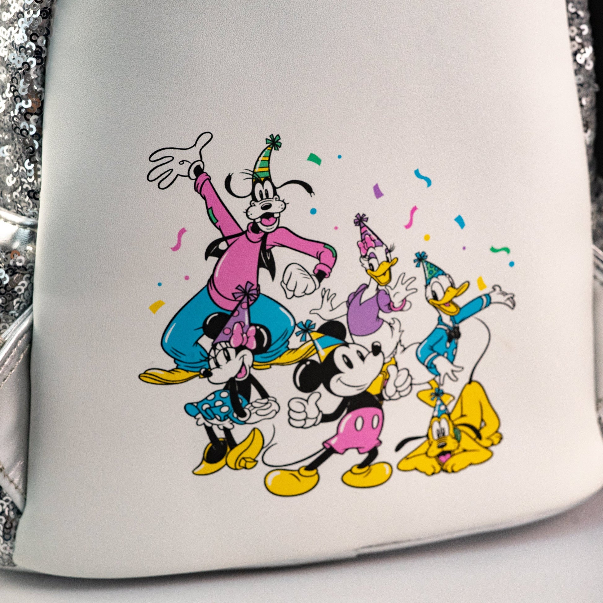 Loungefly x Disney Mickey and Friends Birthday Celebration Mini Backpack - GeekCore