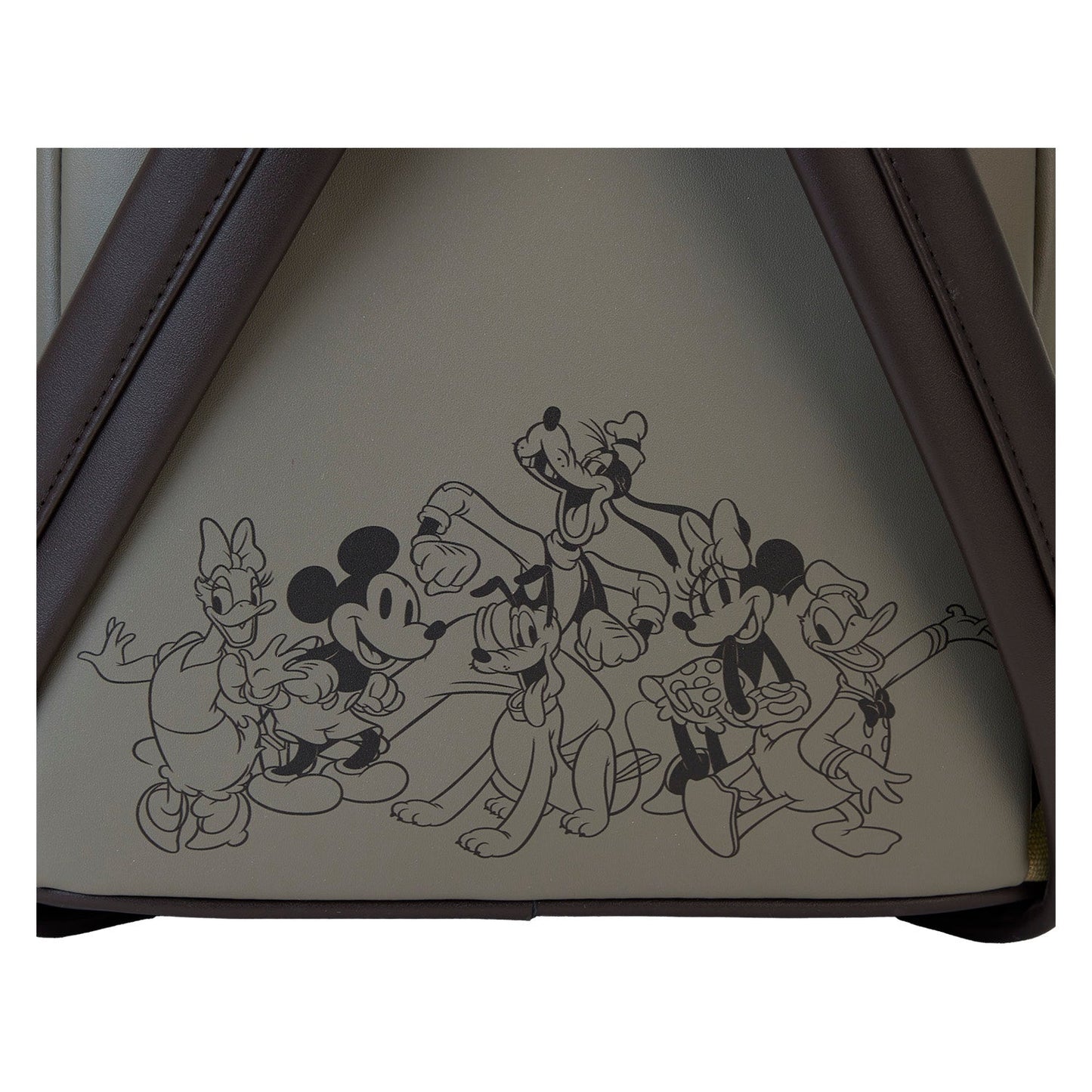 Loungefly x Disney Mickey And Friends Canvas Mini Backpack - GeekCore