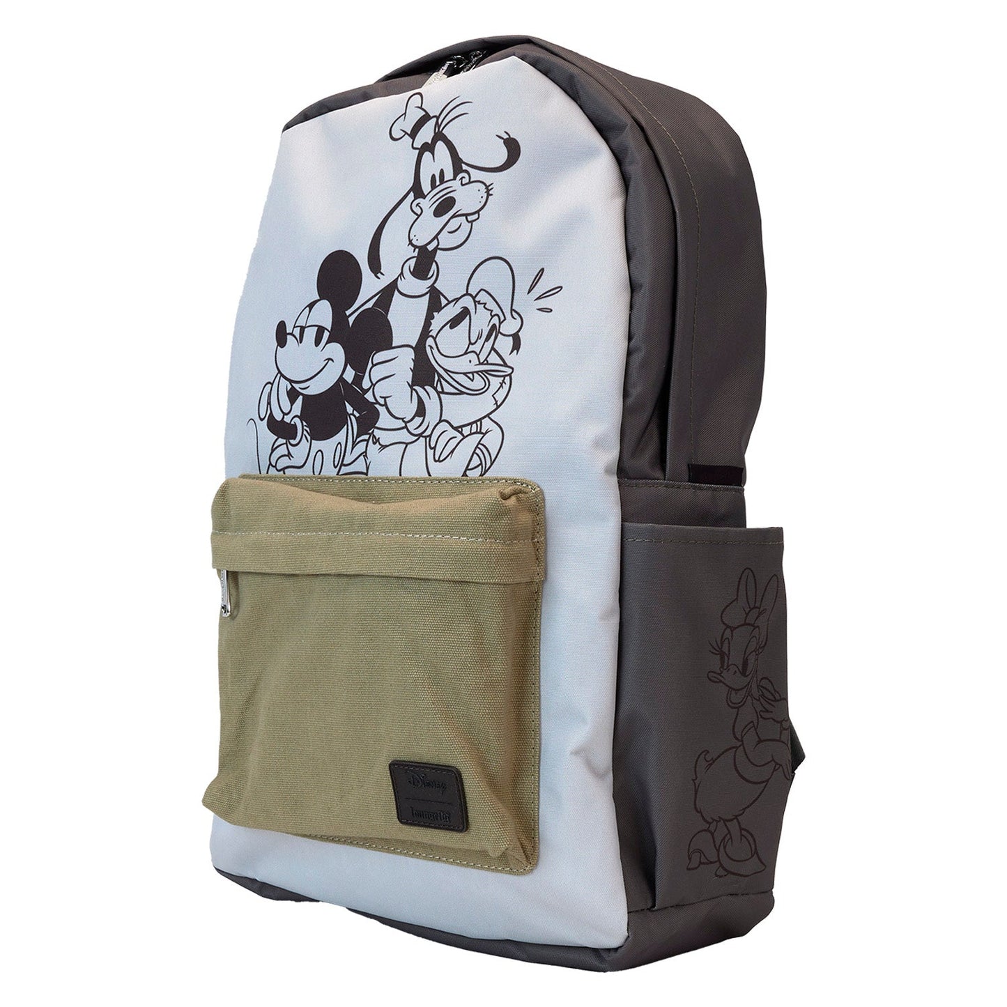 Loungefly x Disney Mickey And Friends Canvas & Nylon Full - Size Backpack - GeekCore