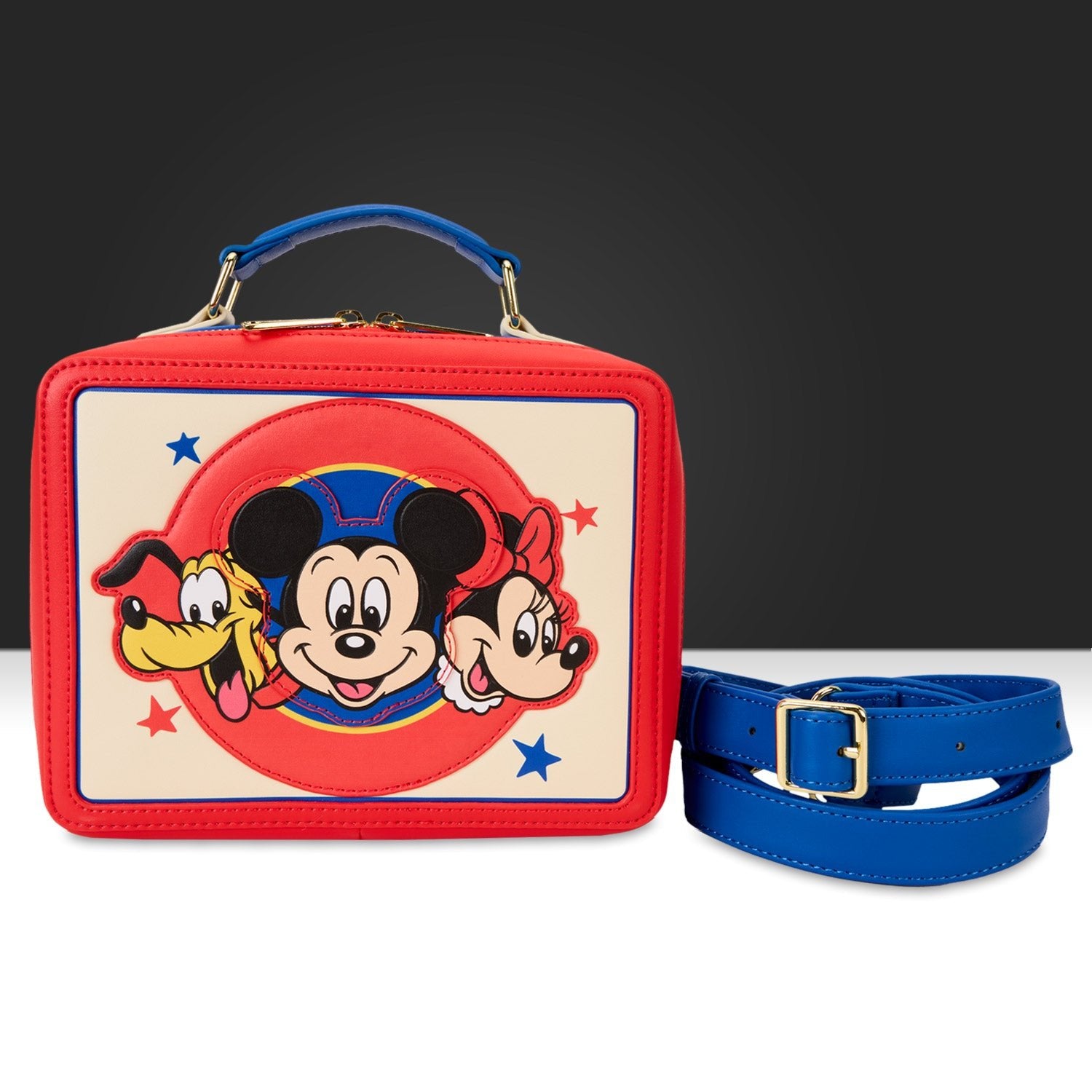 Loungefly x Disney Mickey And Friends Classic Crossbody Bag - GeekCore