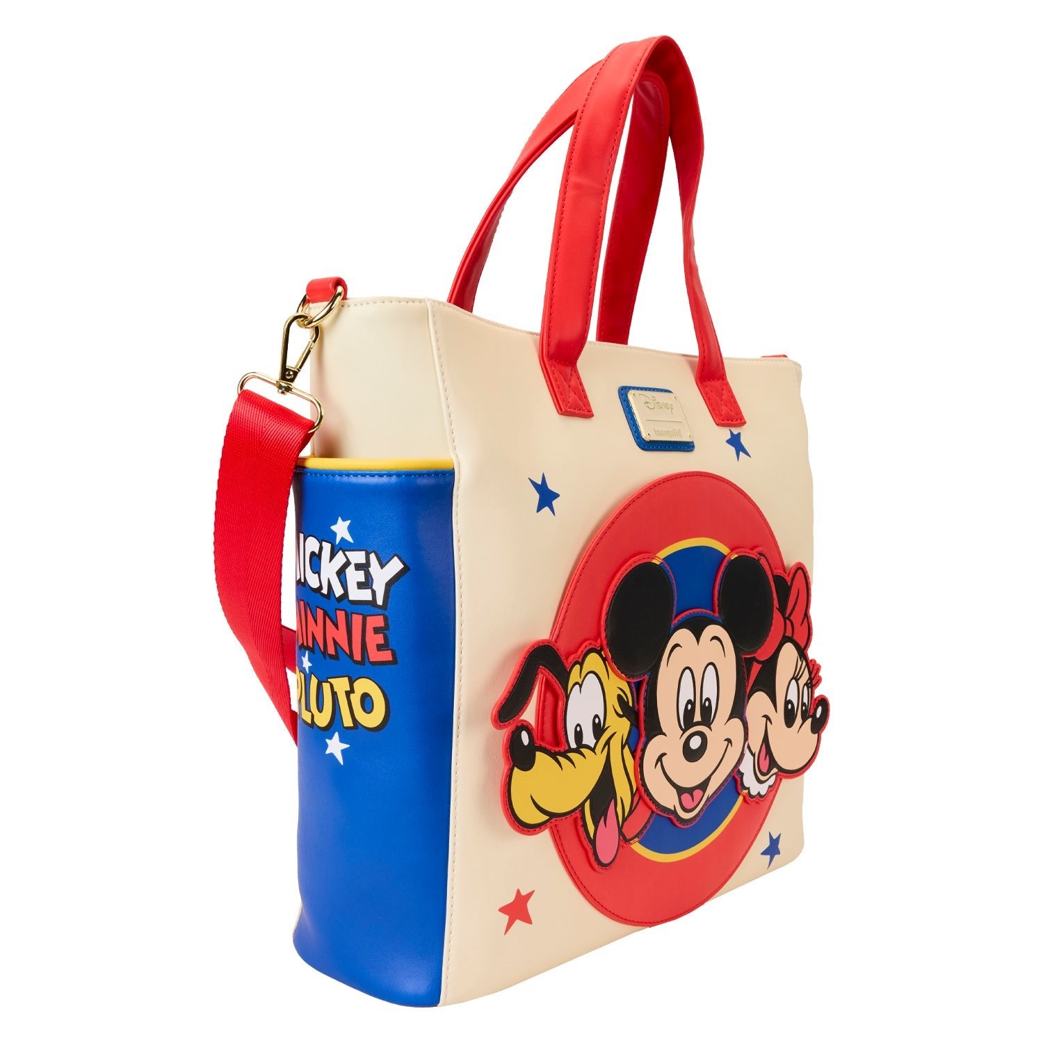 Loungefly x Disney Mickey And Friends Convertible Backpack & Tote Bag - GeekCore