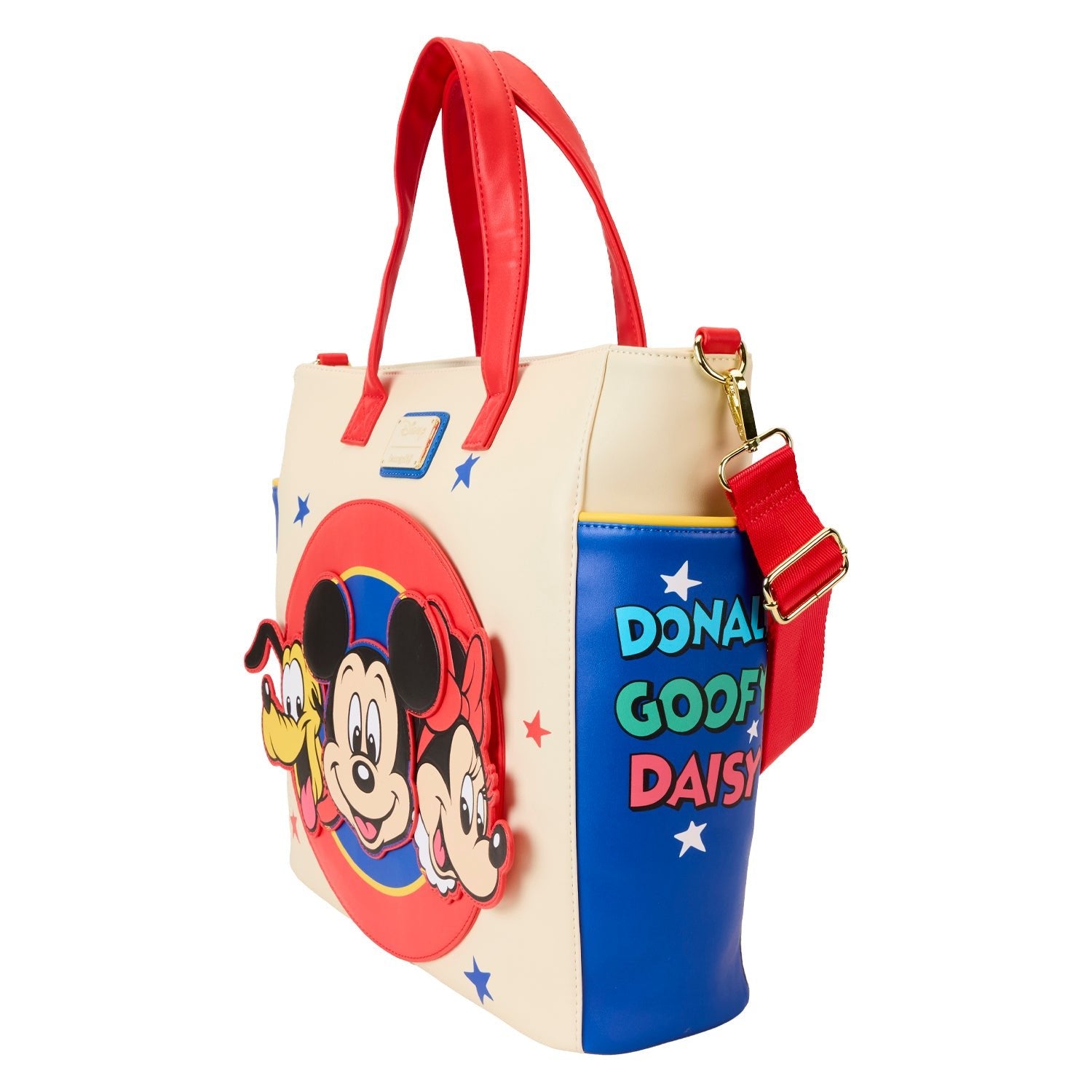 Loungefly x Disney Mickey And Friends Convertible Backpack & Tote Bag - GeekCore